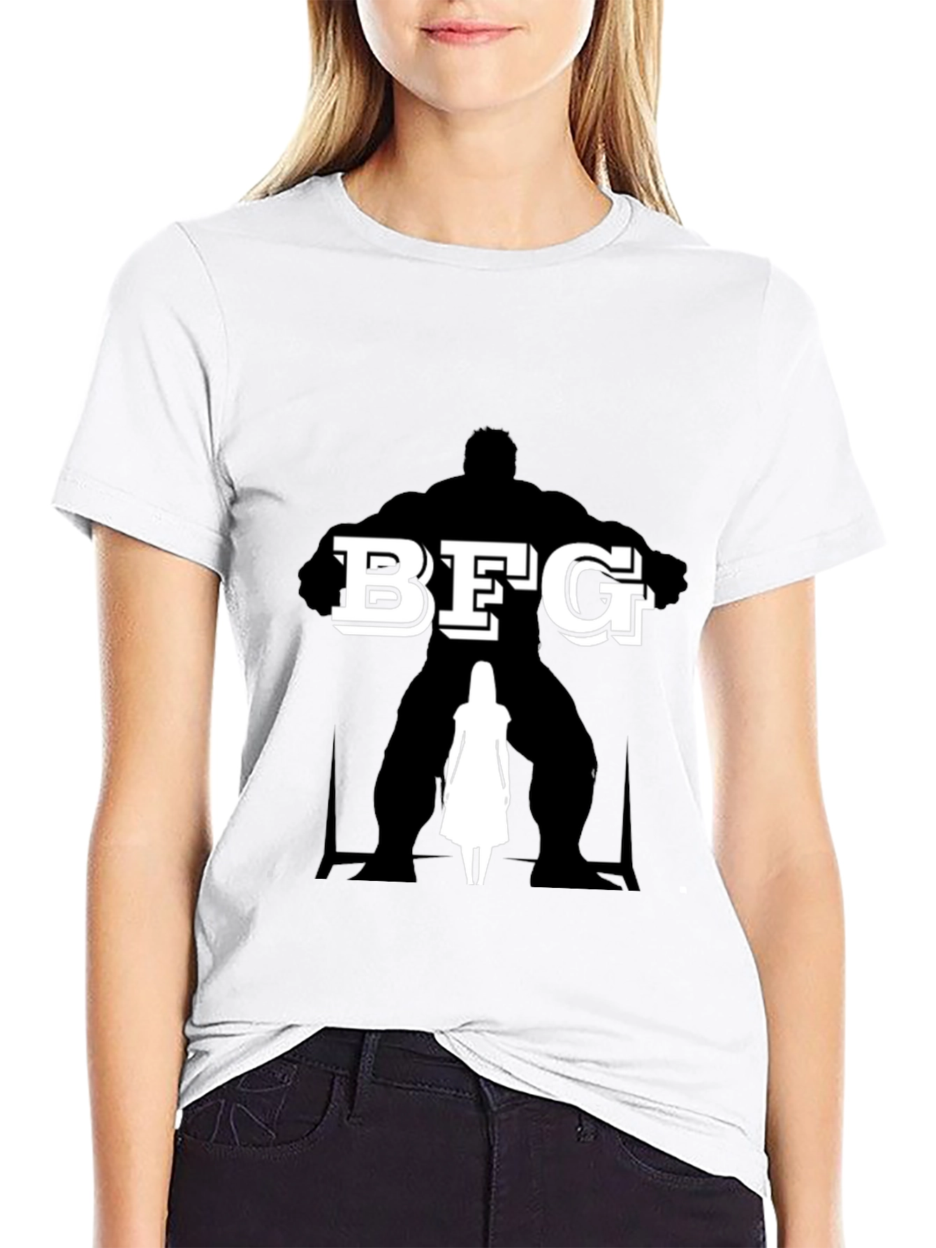 BFG Graphic Print Black T-Shirt