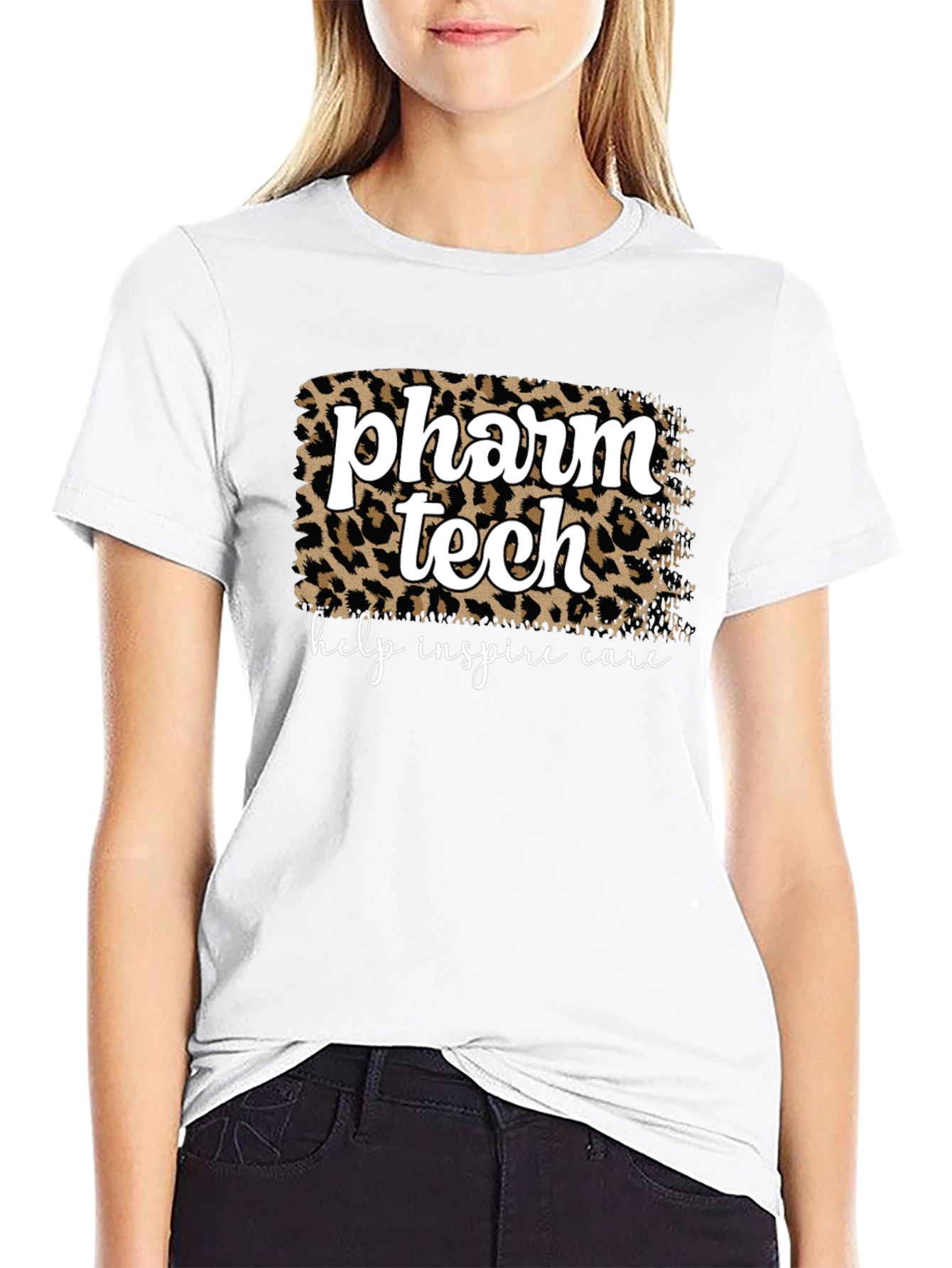 Pharm Tech Leopard Print T-Shirt
