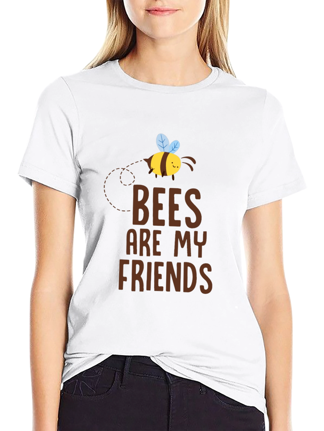Bees Are My Friends Graphic T-Shirt