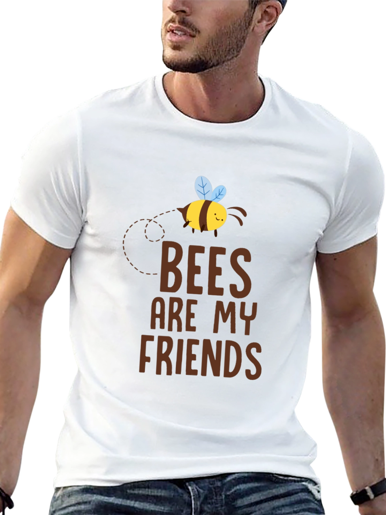 Bees Are My Friends Graphic T-Shirt