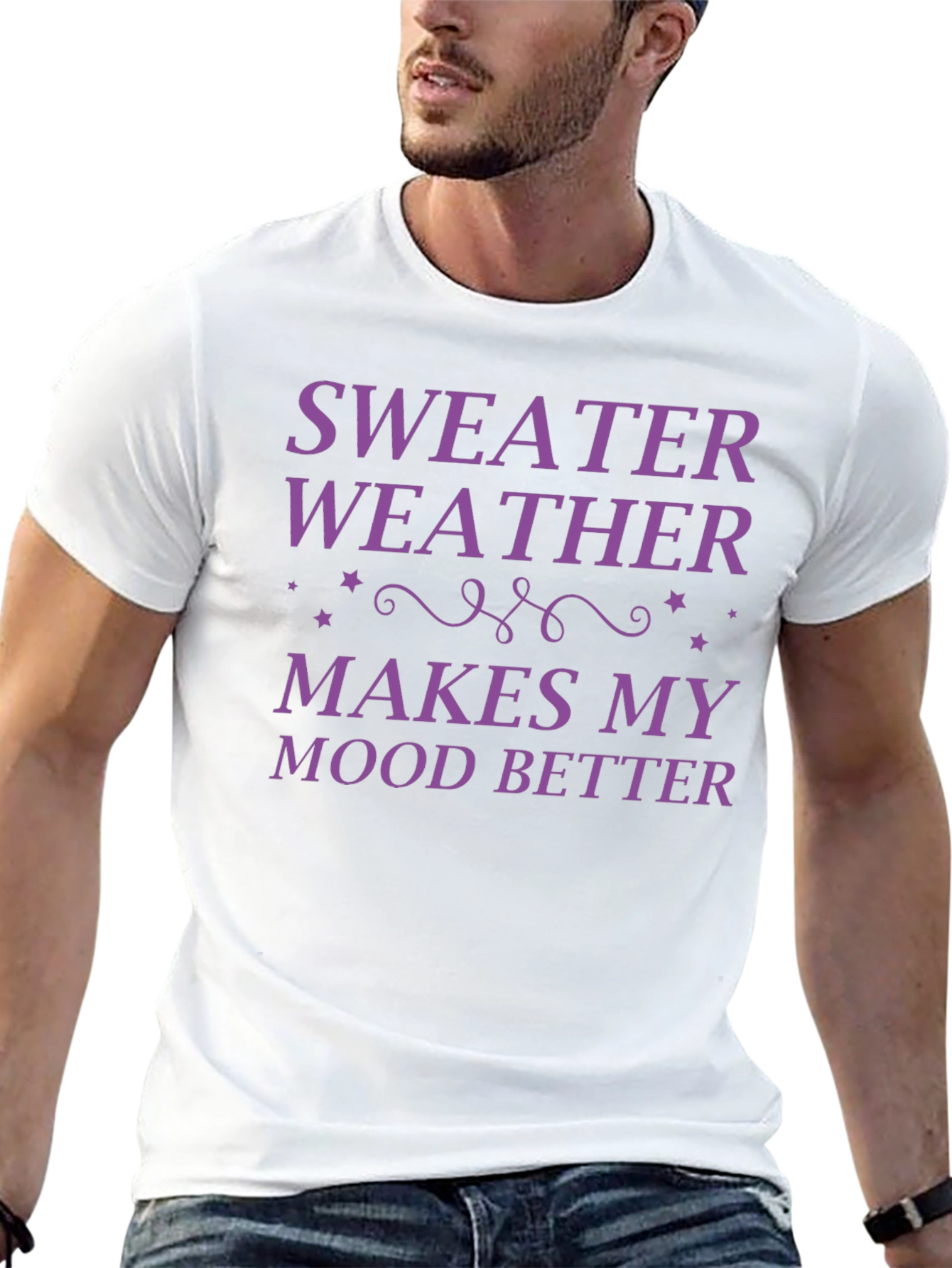 Sweater Weather Mood Booster Tee