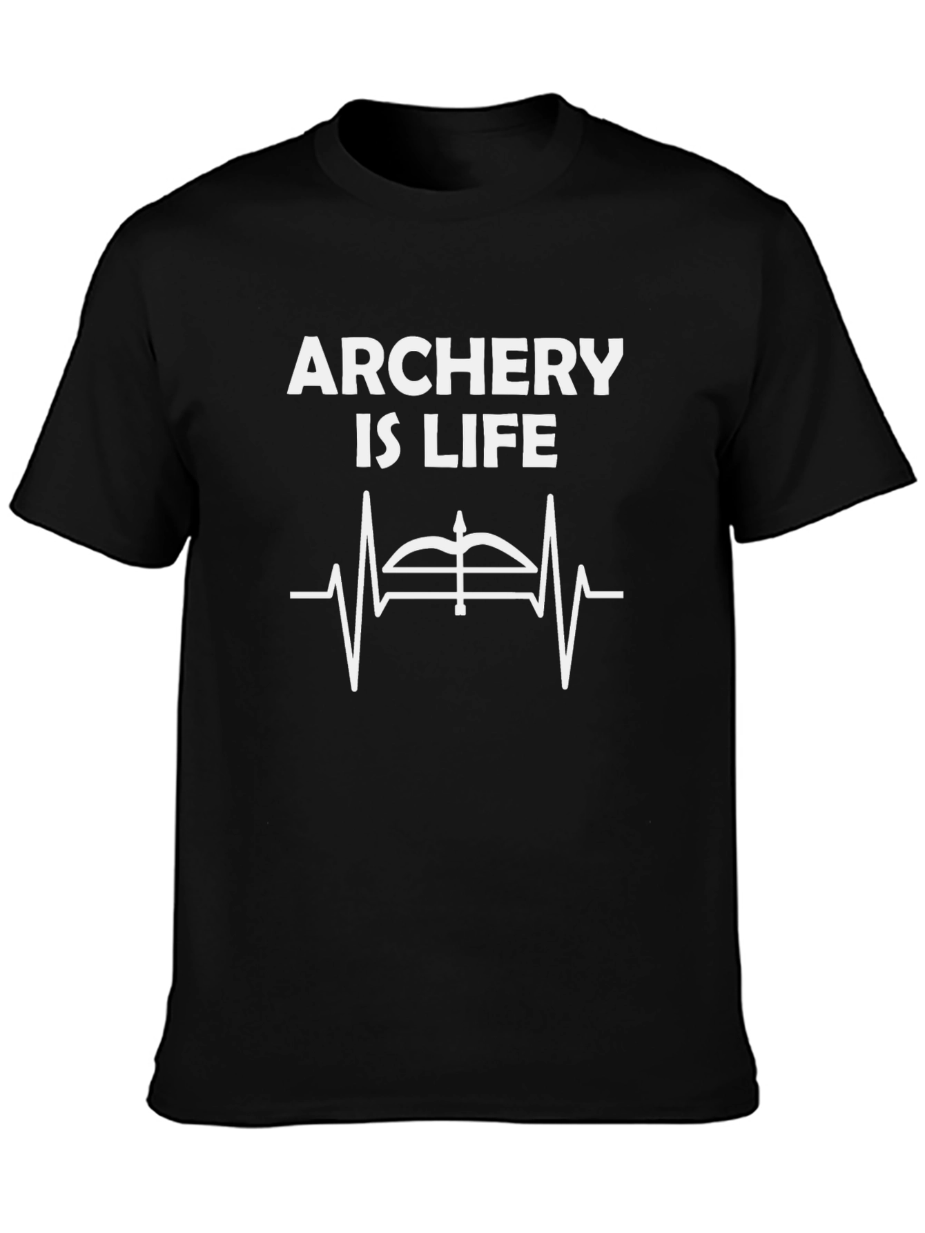Archery is Life T-Shirt - Heartbeat Design