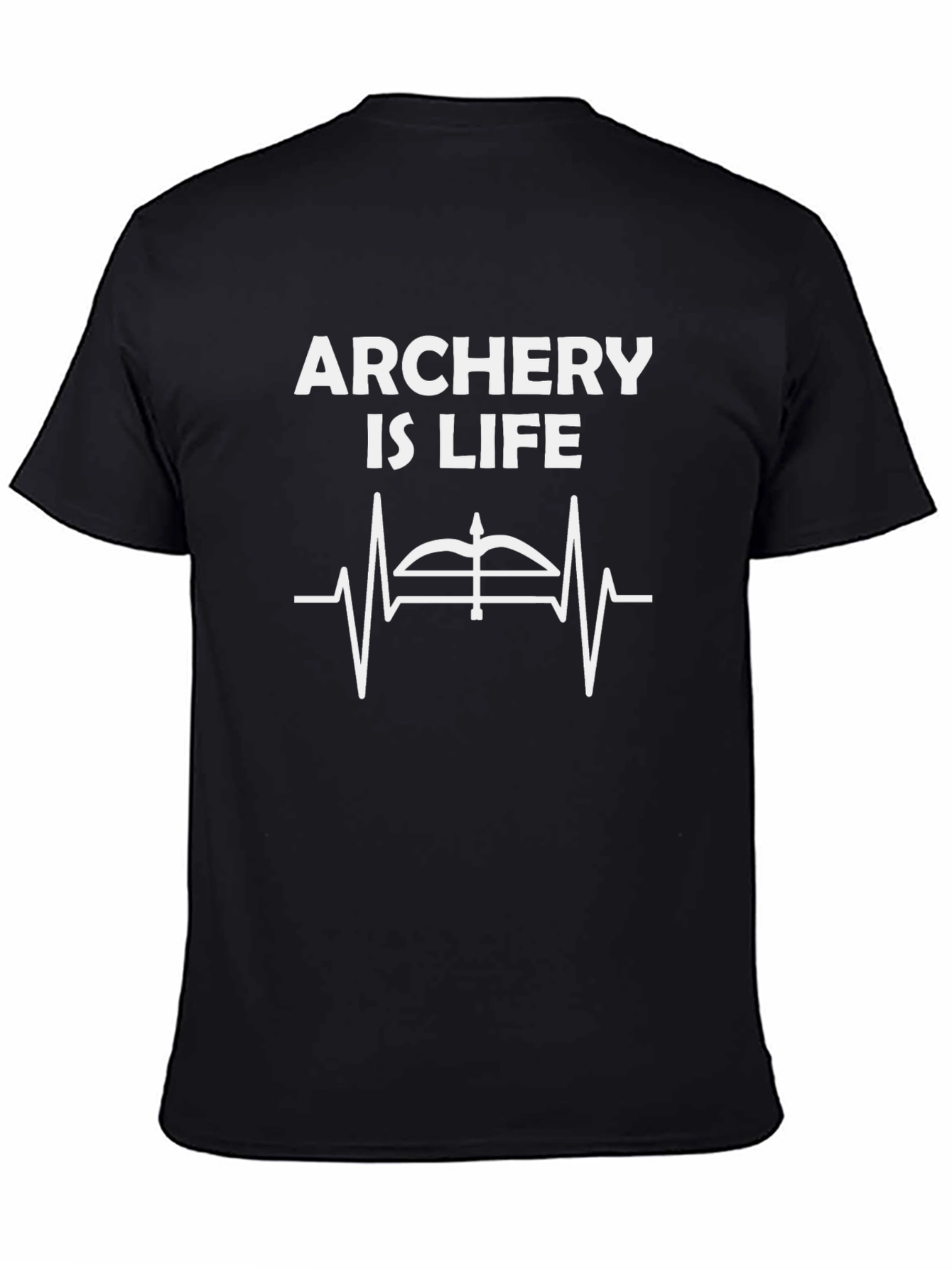 Archery is Life T-Shirt - Heartbeat Design