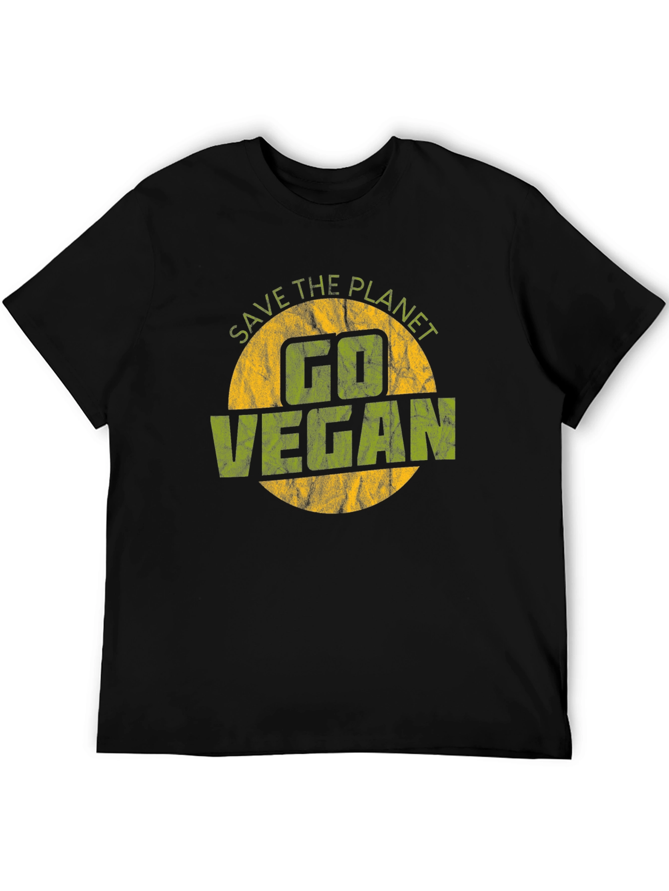 Save The Planet Go Vegan Graphic Tee