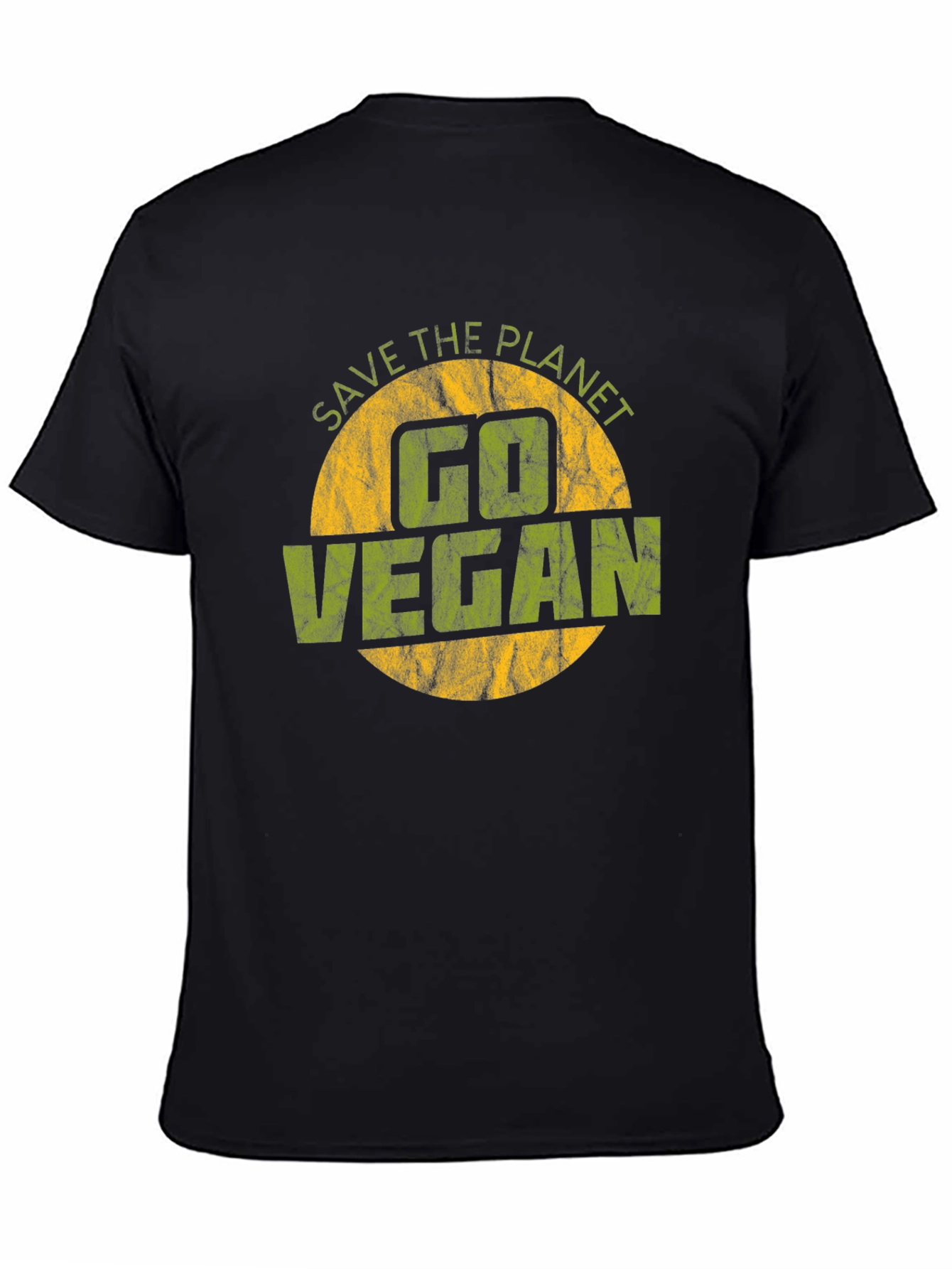 Save The Planet Go Vegan Graphic Tee