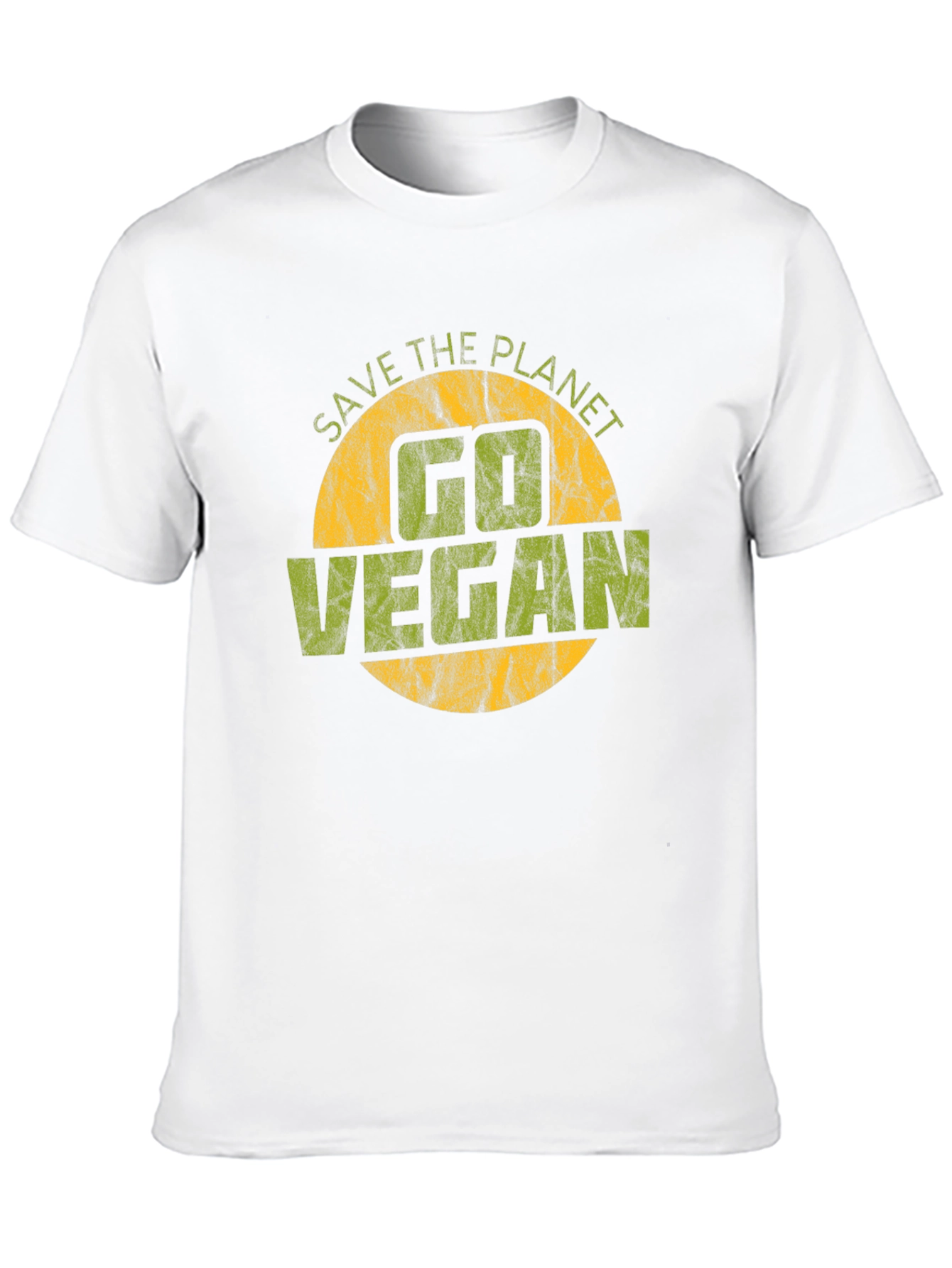 Save The Planet Go Vegan Graphic Tee