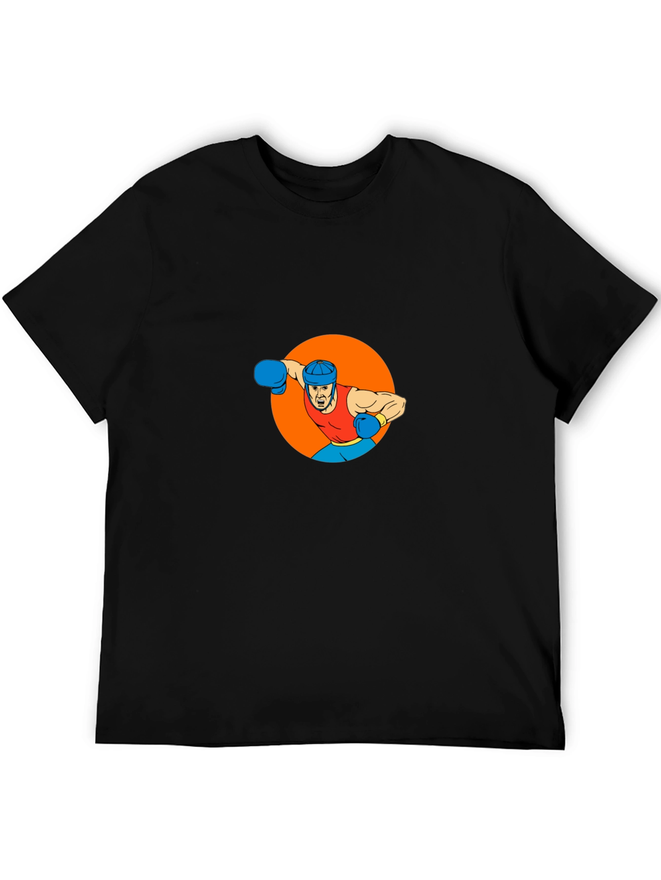 Boxer Graphic T-Shirt - Black