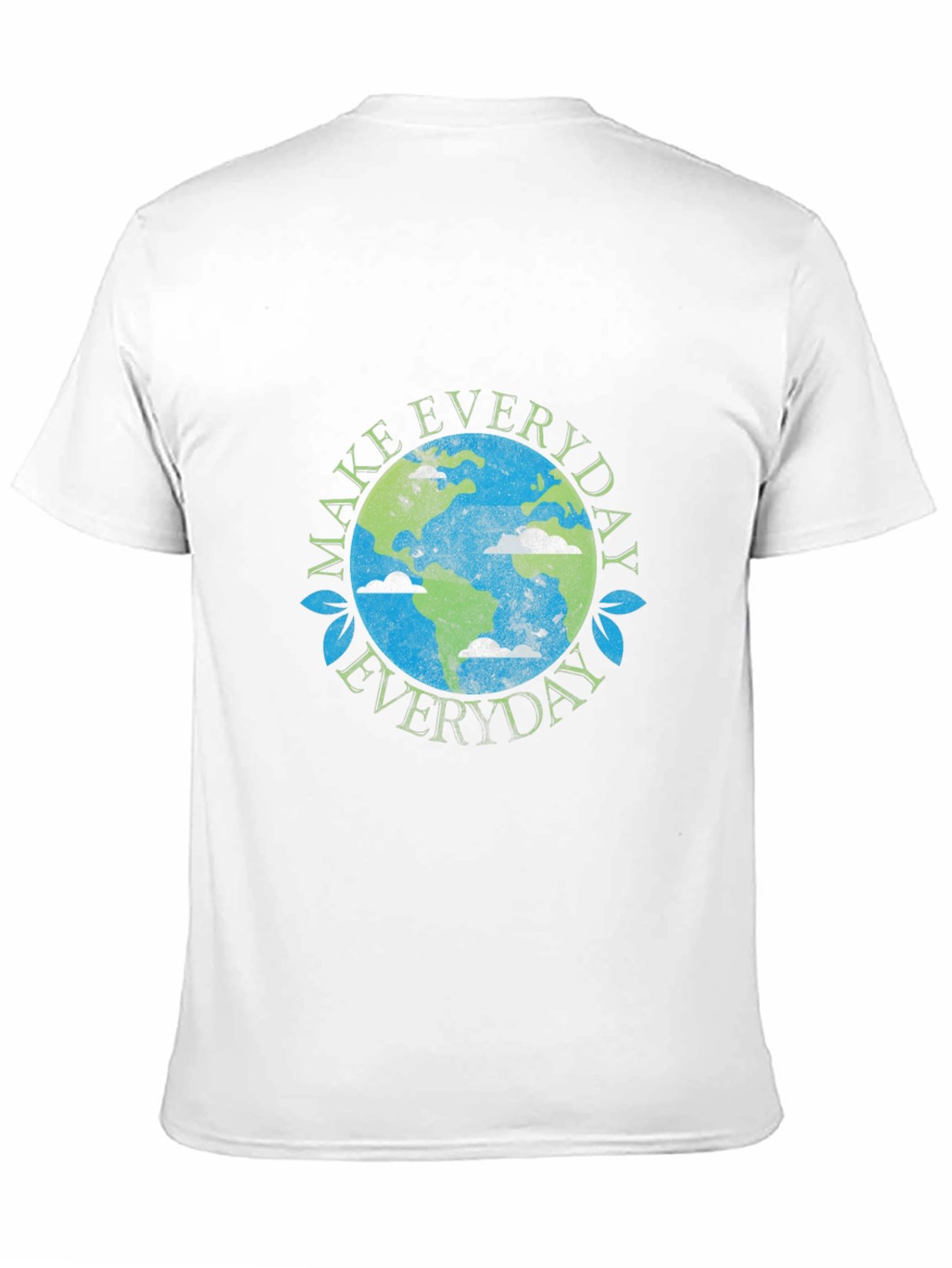 Eco-Friendly Earth Graphic T-Shirt