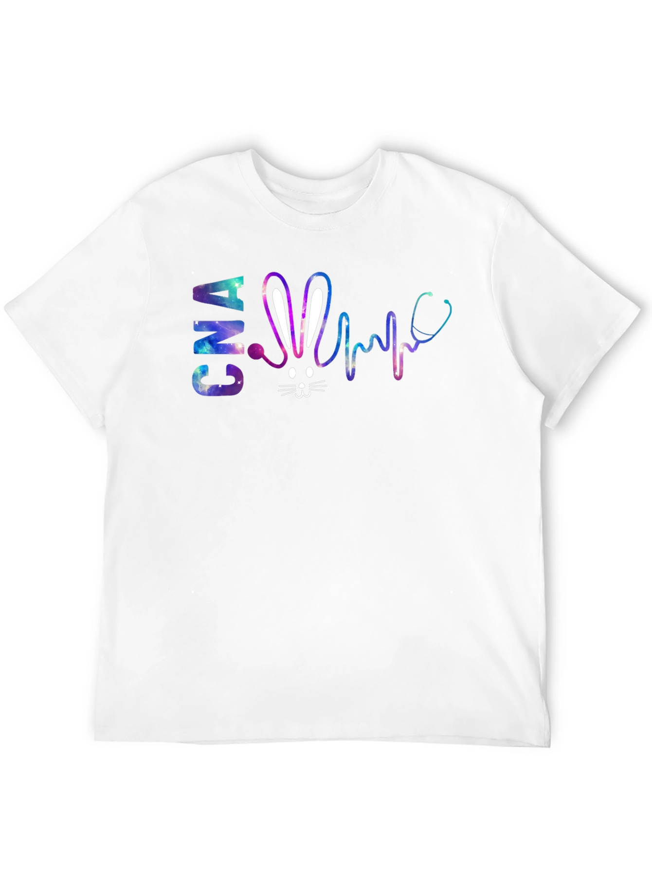 CNA Easter Bunny Heartbeat T-Shirt