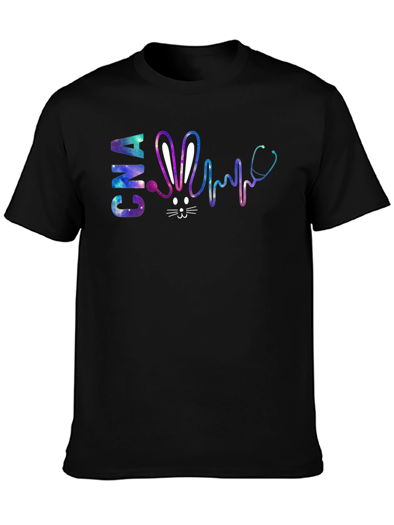 CNA Easter Bunny Heartbeat T-Shirt