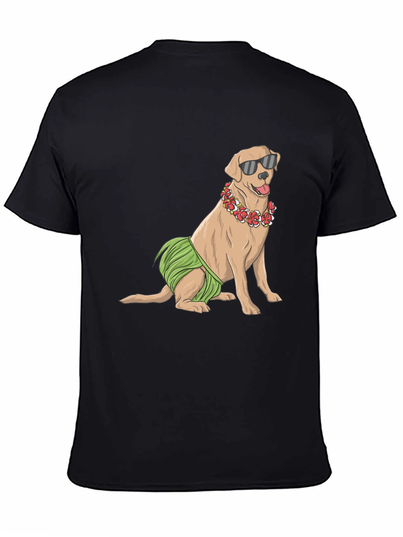 Cool Dog T-Shirt - Hawaiian Style