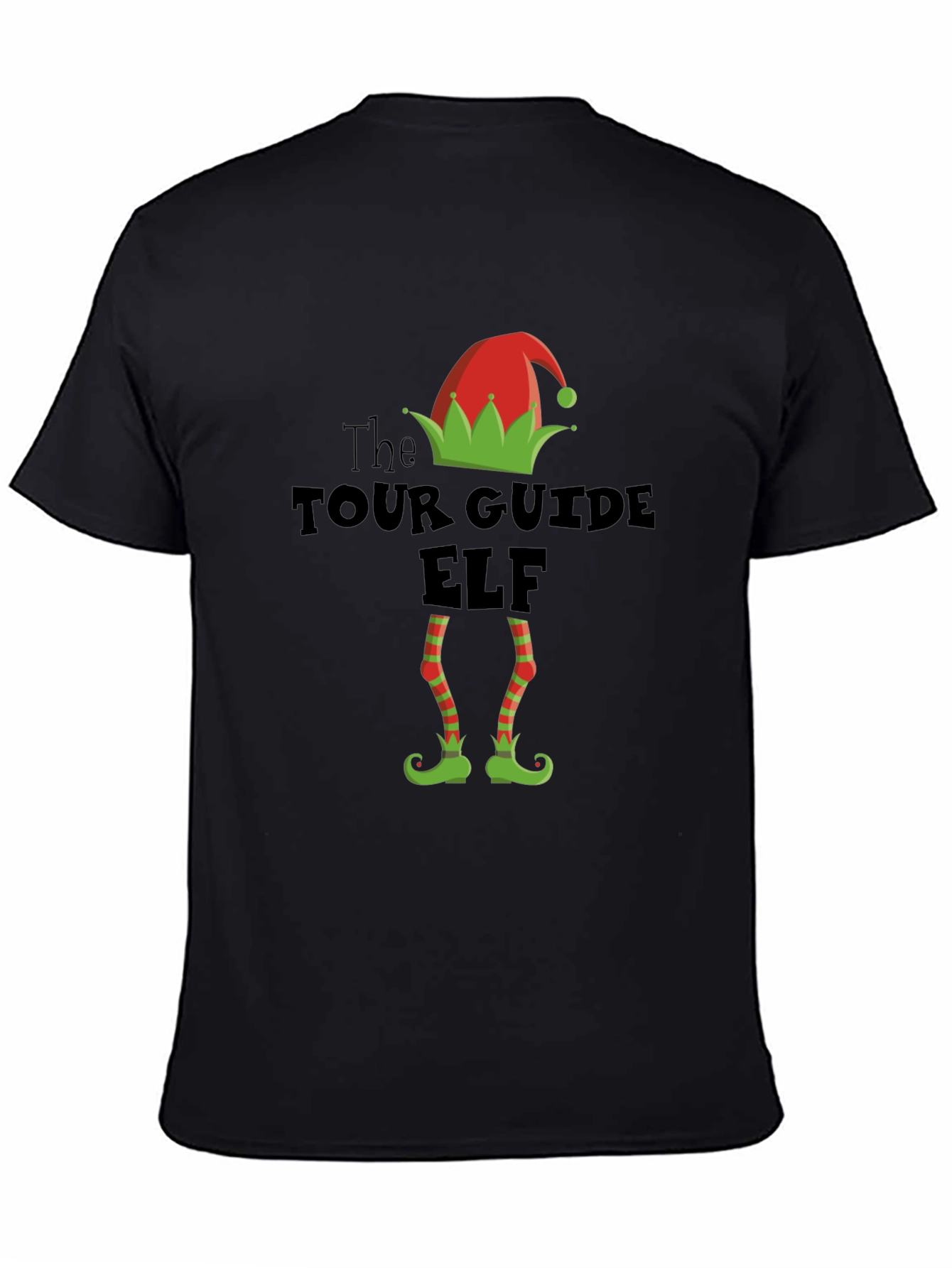 Tour Guide Elf Holiday T-Shirt