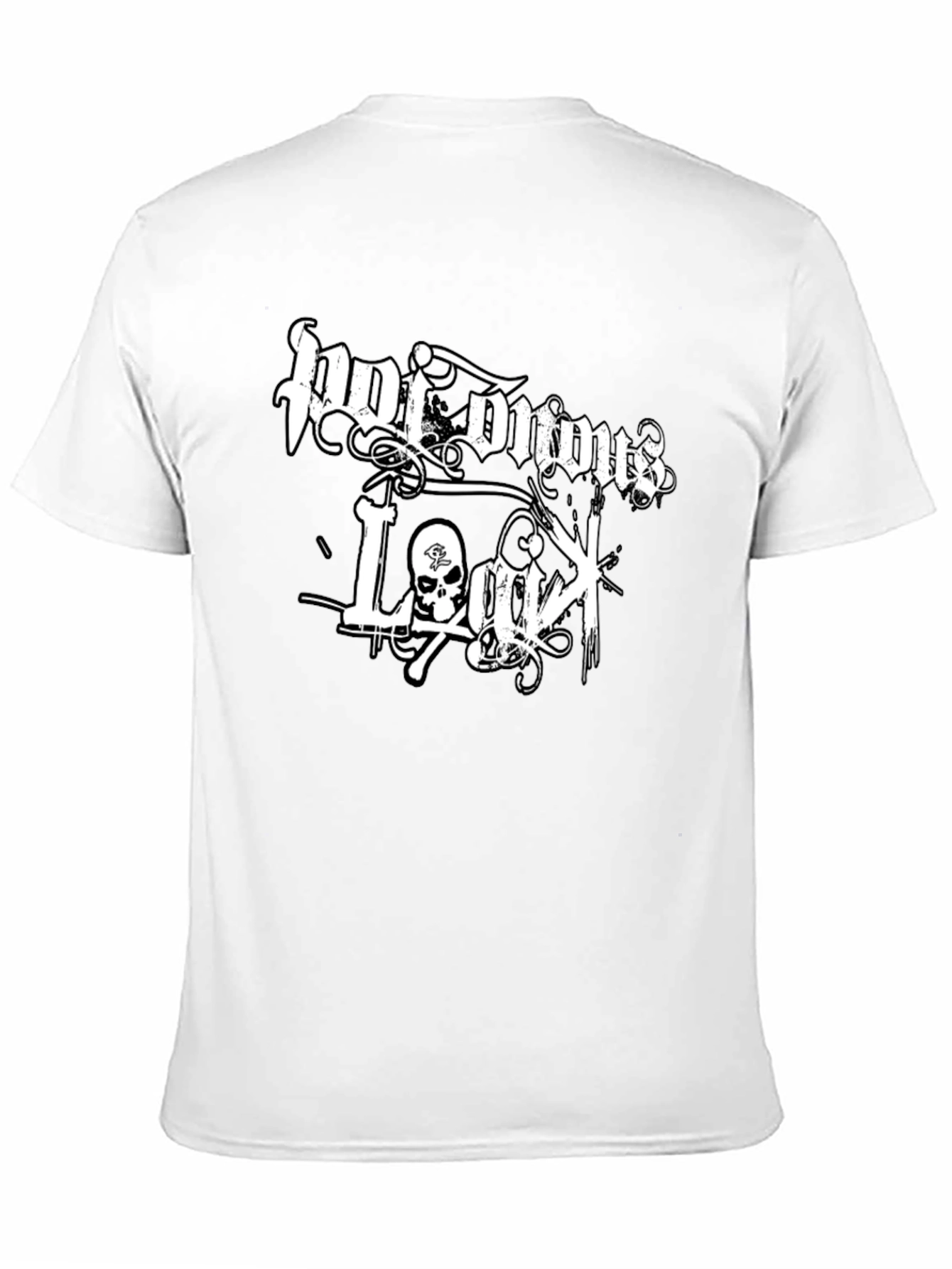 Poisonous Legacy Graphic Print Black T-Shirt