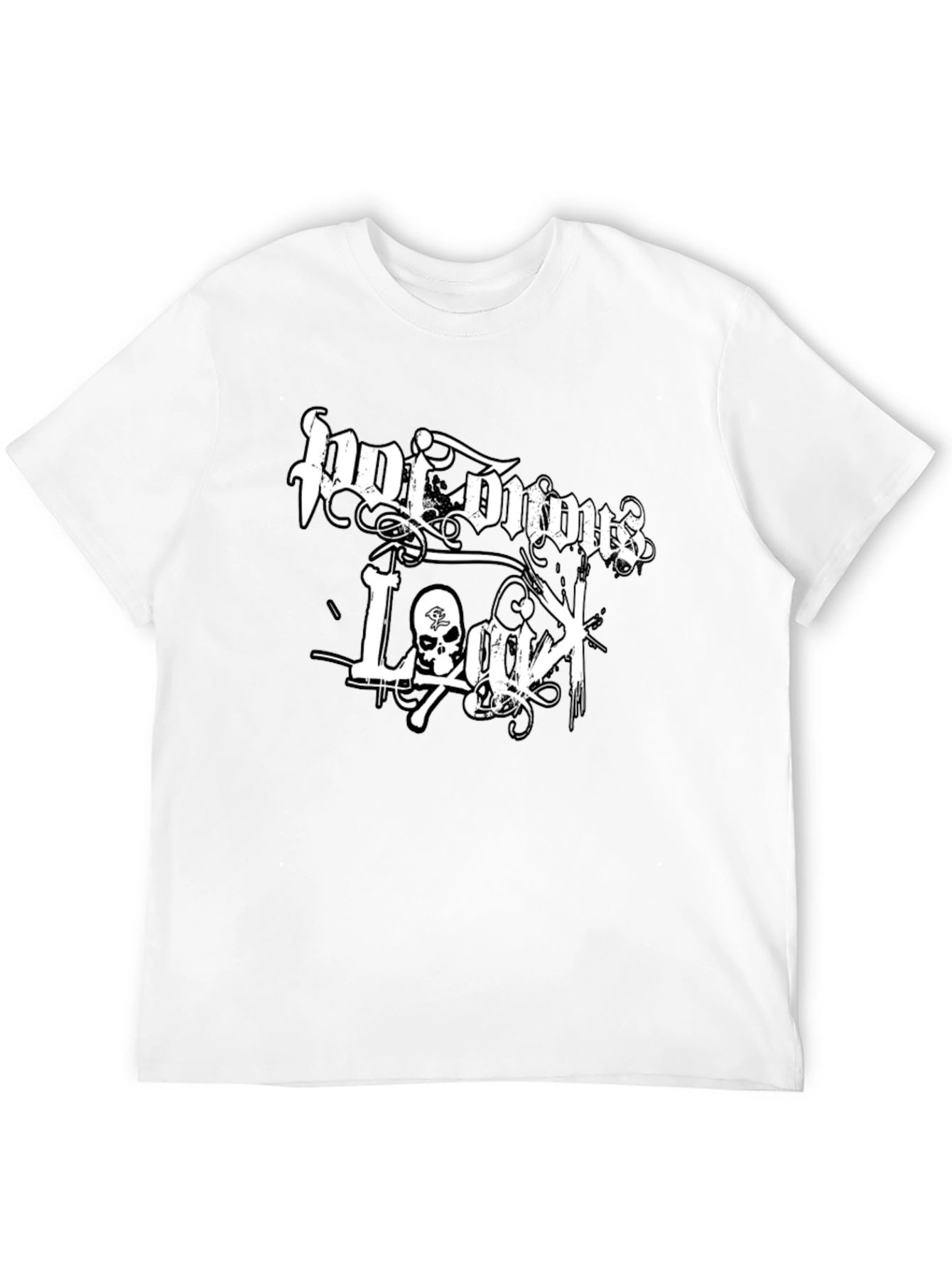 Poisonous Legacy Graphic Print Black T-Shirt
