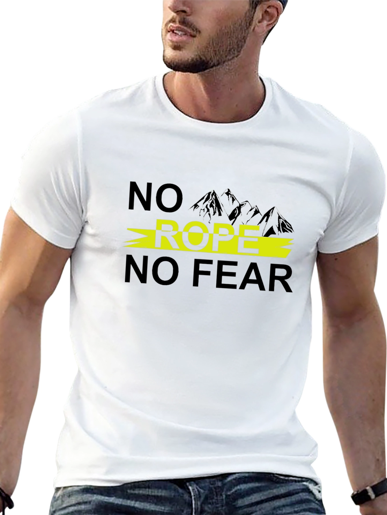 No Rope No Fear Graphic Tee