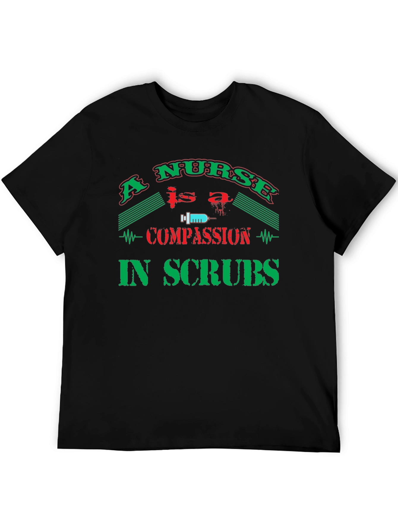 Nurse Compassion in Scrubs T-Shirt