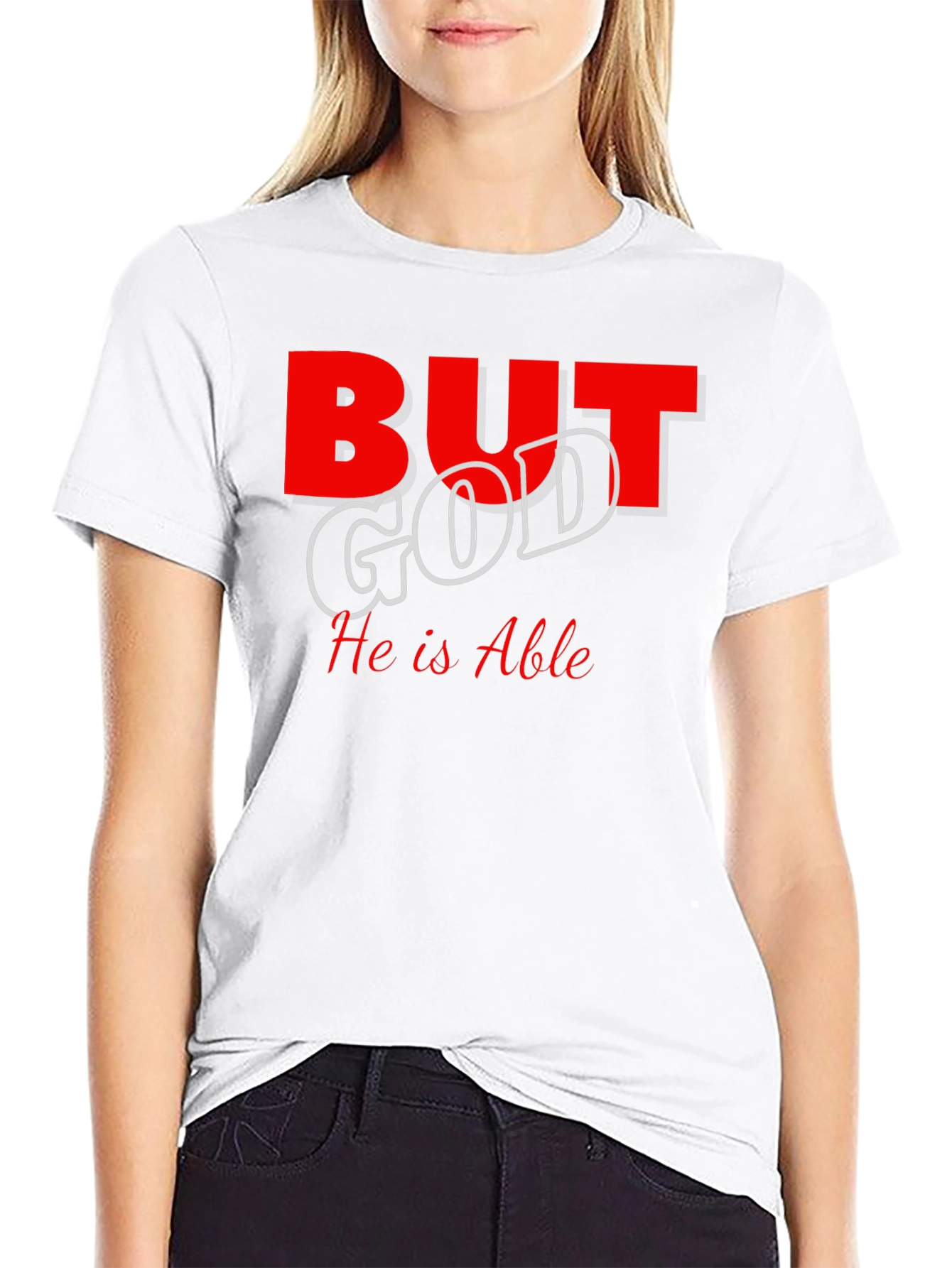 But God He is Able Christian T-Shirt