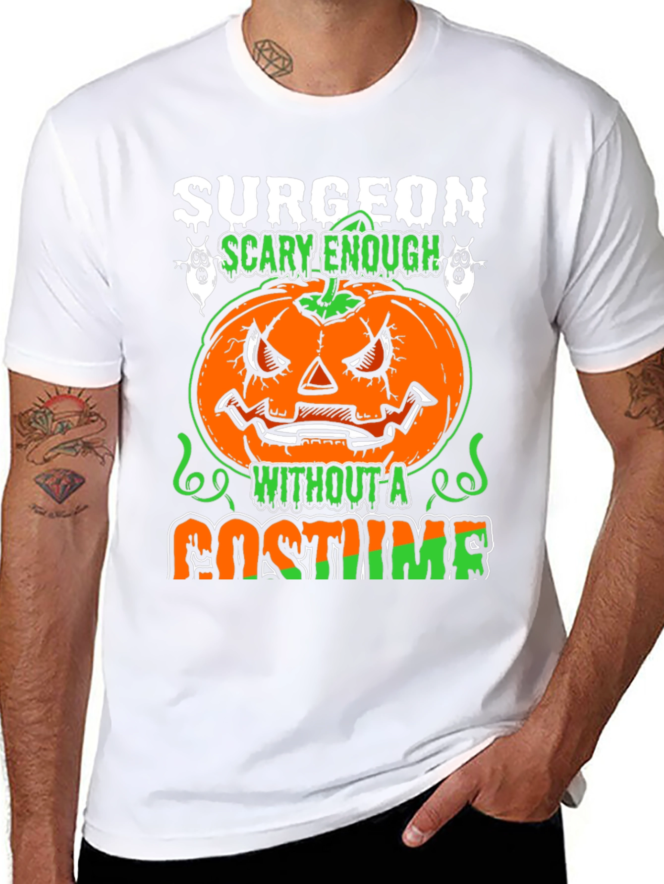 Surgeon Scary Enough Halloween T-Shirt