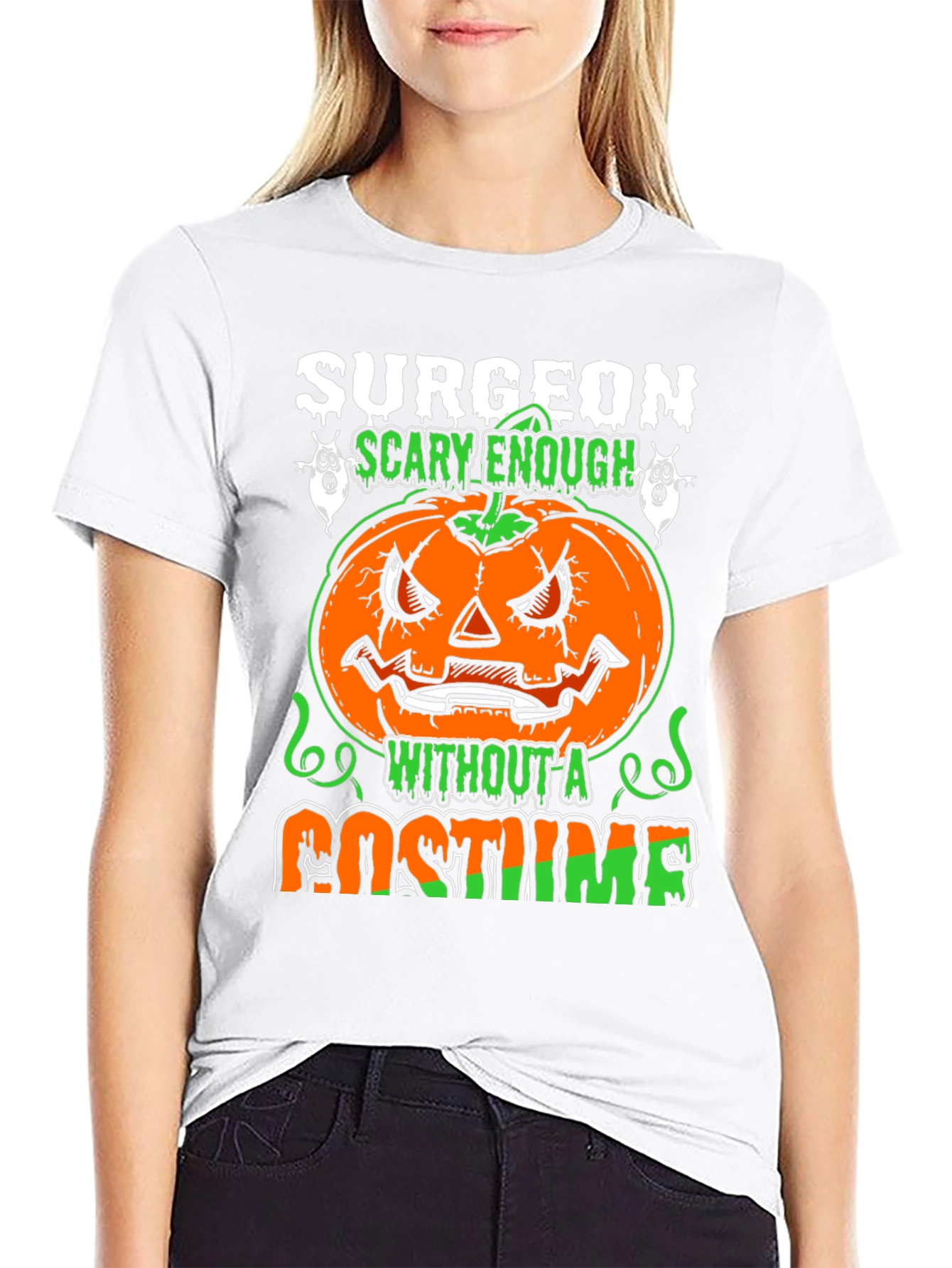 Surgeon Scary Enough Halloween T-Shirt