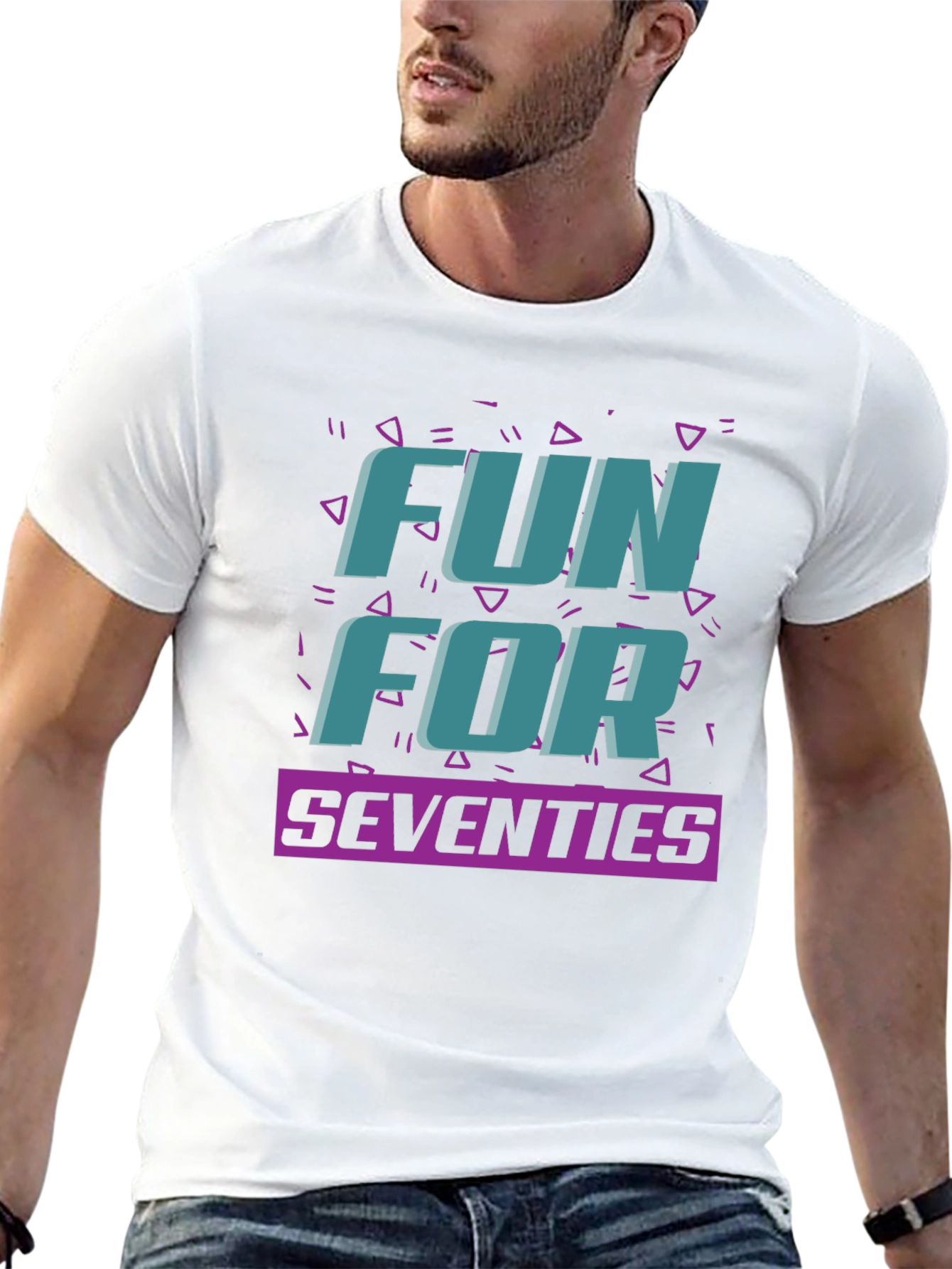 Fun For Seventies Black T-Shirt
