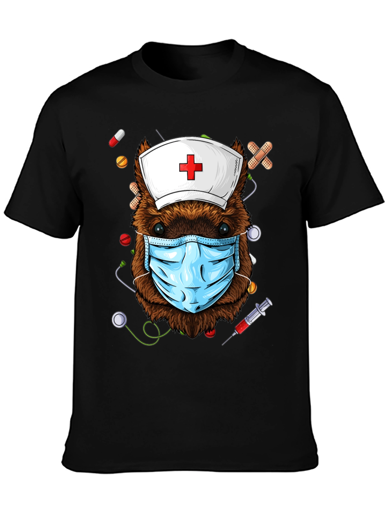 Nurse Beaver T-Shirt: Healthcare Hero