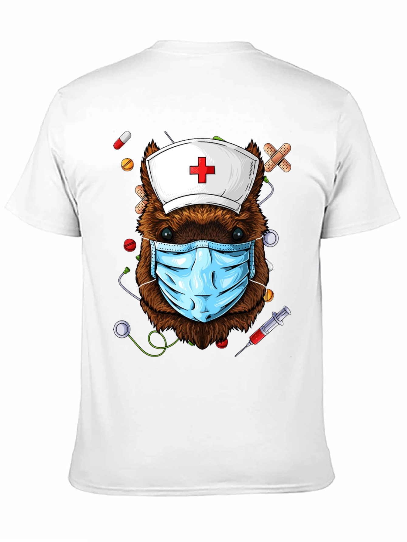 Nurse Beaver T-Shirt: Healthcare Hero