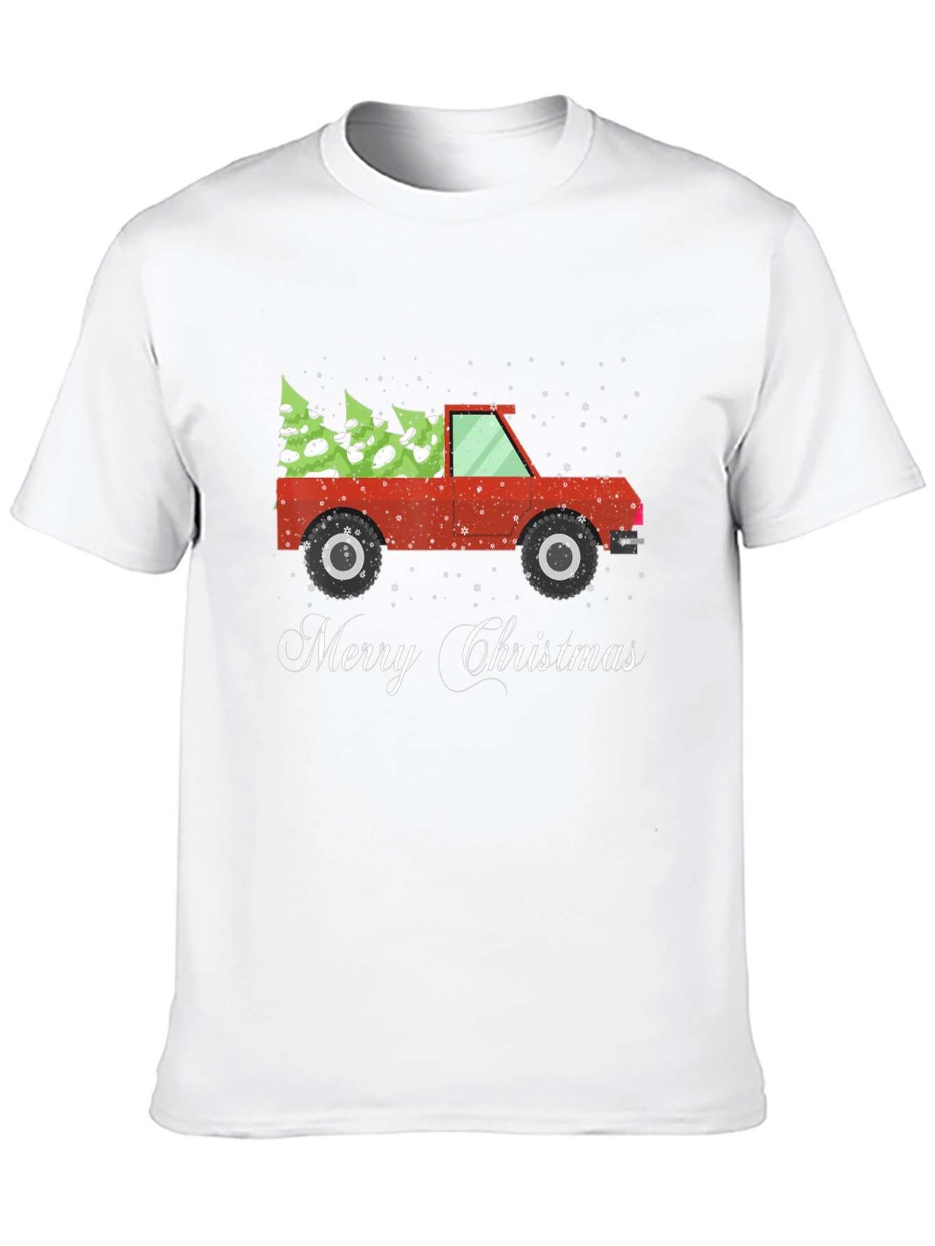 Festive Christmas Truck T-Shirt