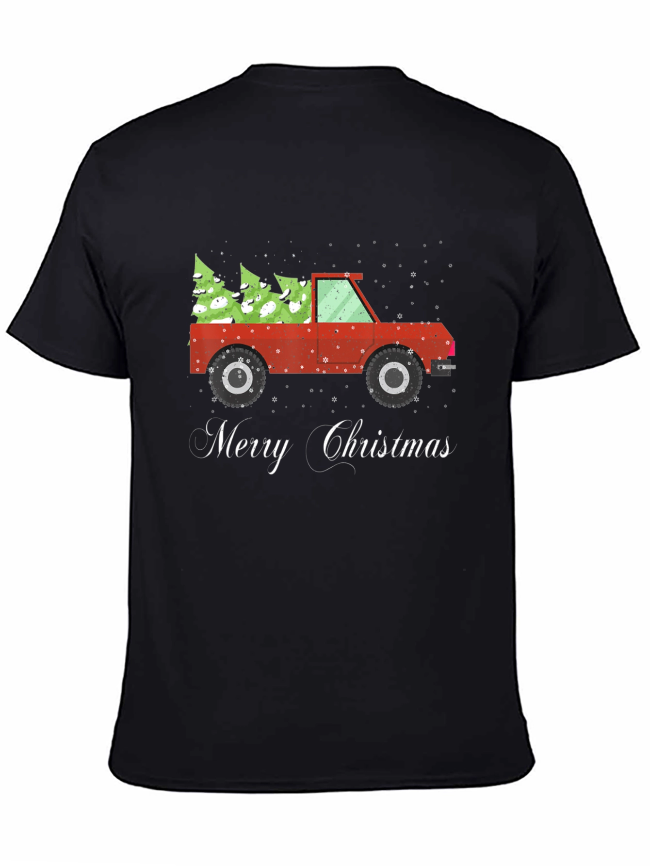 Festive Christmas Truck T-Shirt