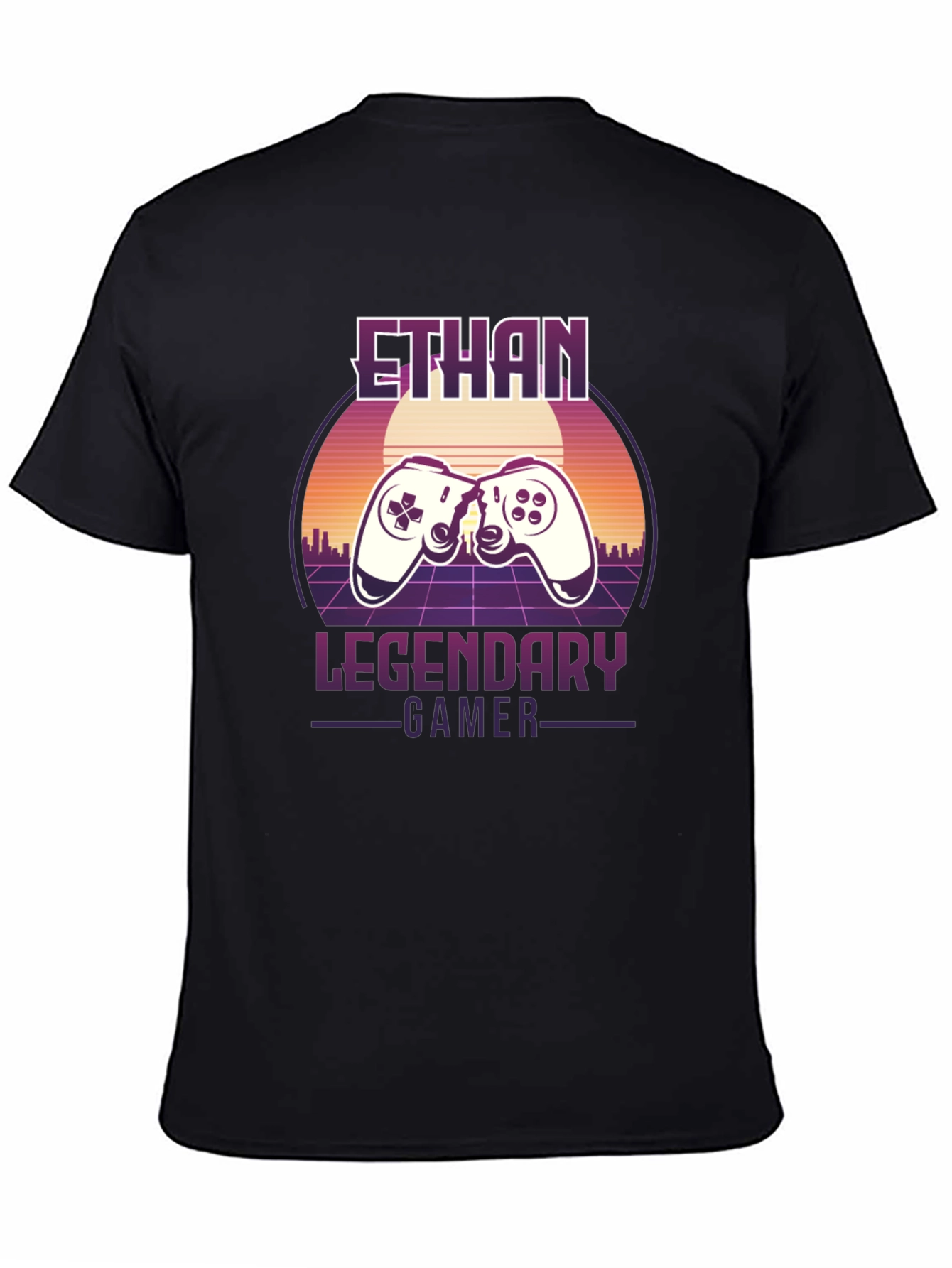 Ethan Legendary Gamer T-Shirt Retro Style