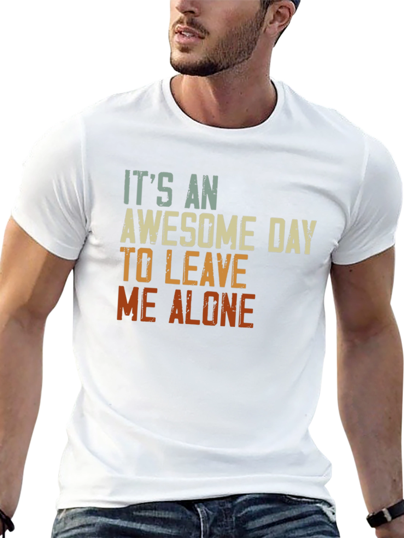 Awesome Day To Leave Me Alone Graphic Tee