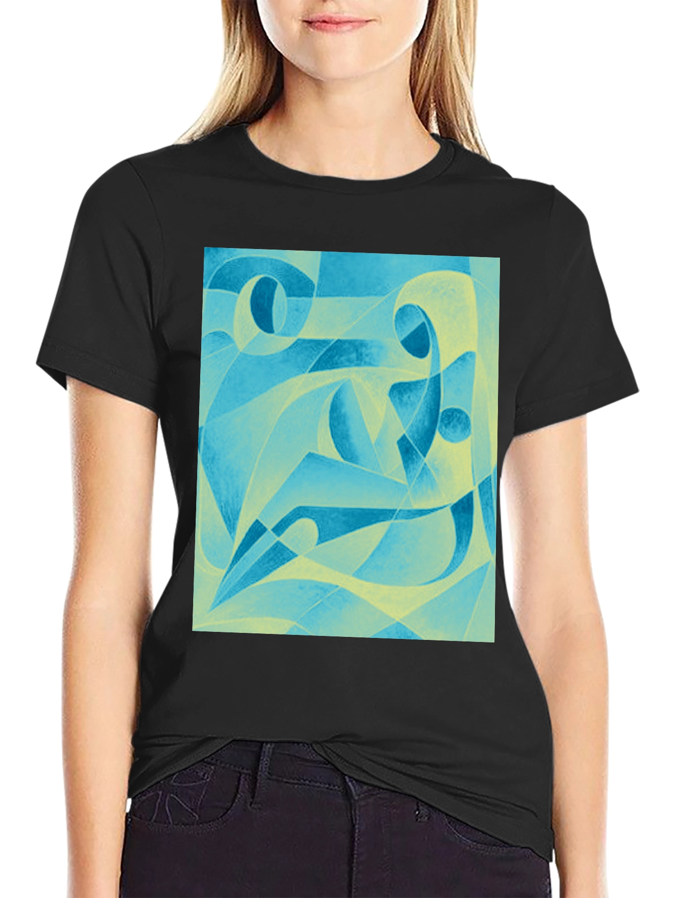 Abstract Art T-Shirt - Modern Graphic Tee