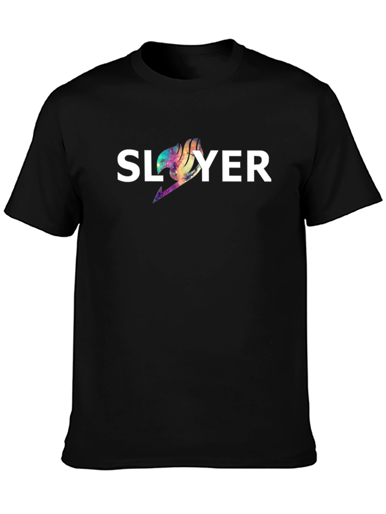 Slayer Anime Tee - Fairy Tail Inspired Black T-Shirt
