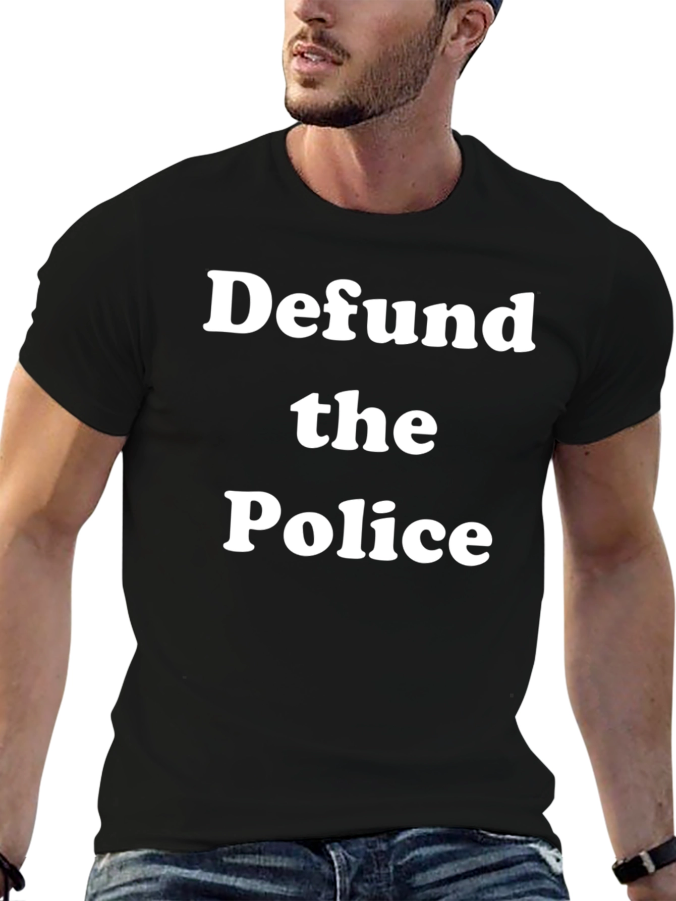 Defund the Police Graphic T-Shirt - Protest Statement Tee