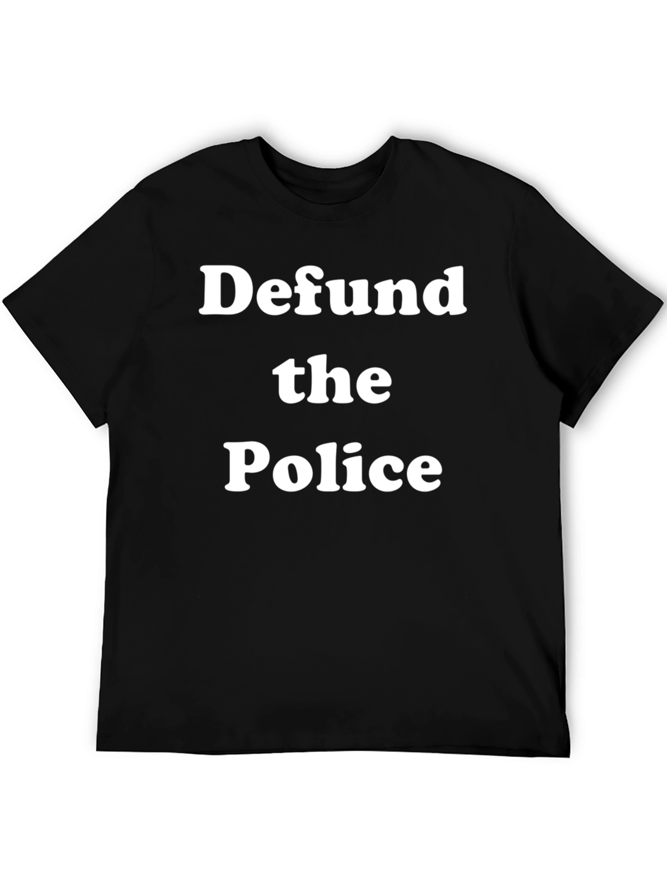 Defund the Police Graphic T-Shirt - Protest Statement Tee