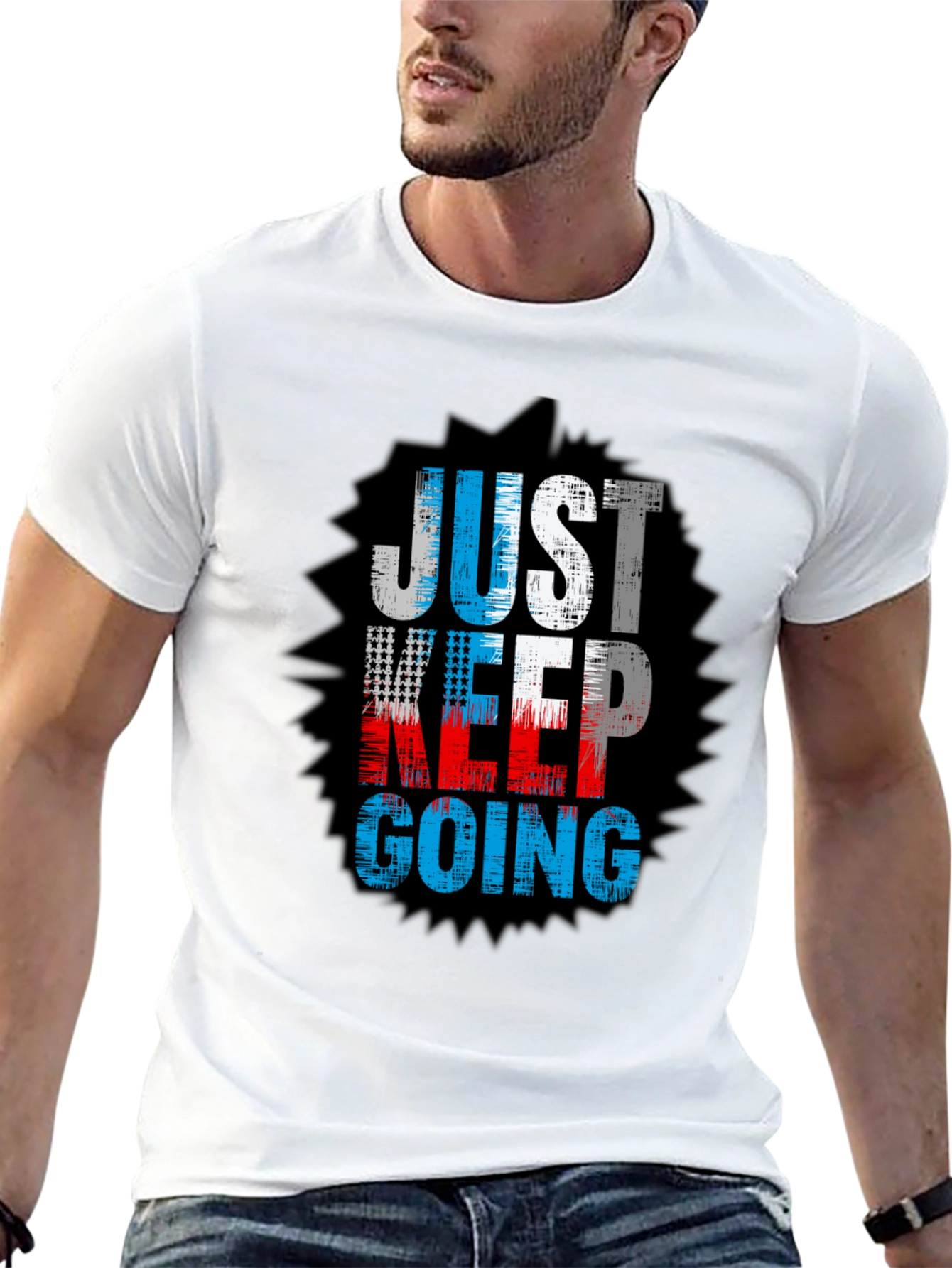 Just Keep Going Graphic T-Shirt