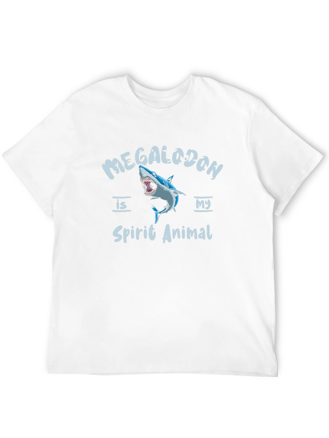 Megalodon Spirit Animal Graphic T-Shirt