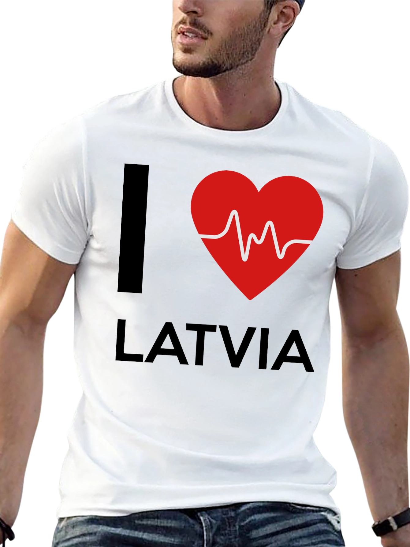 I Heart Latvia T-Shirt - Love Latvia Tee
