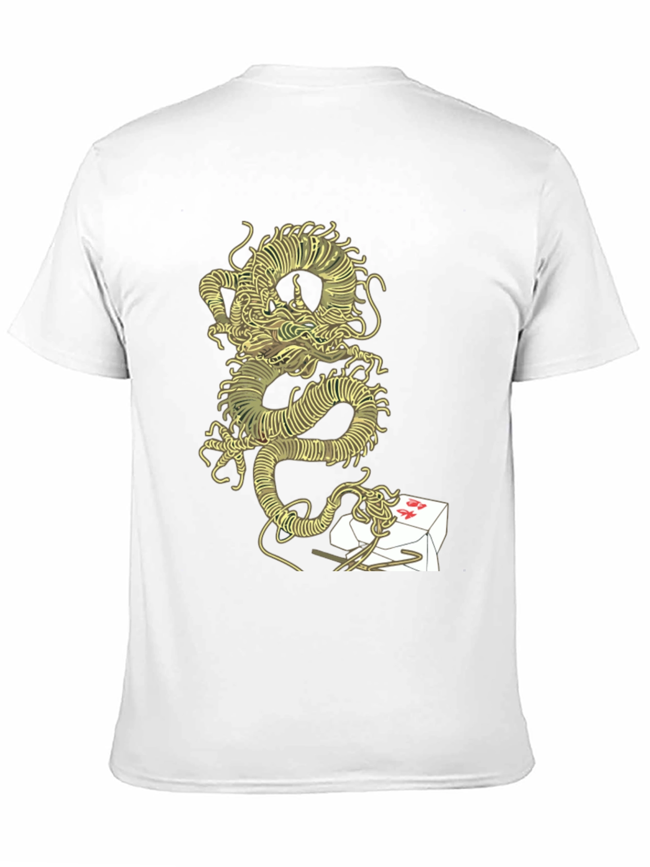 Dragon Noodles Graphic T-Shirt - Unique Design