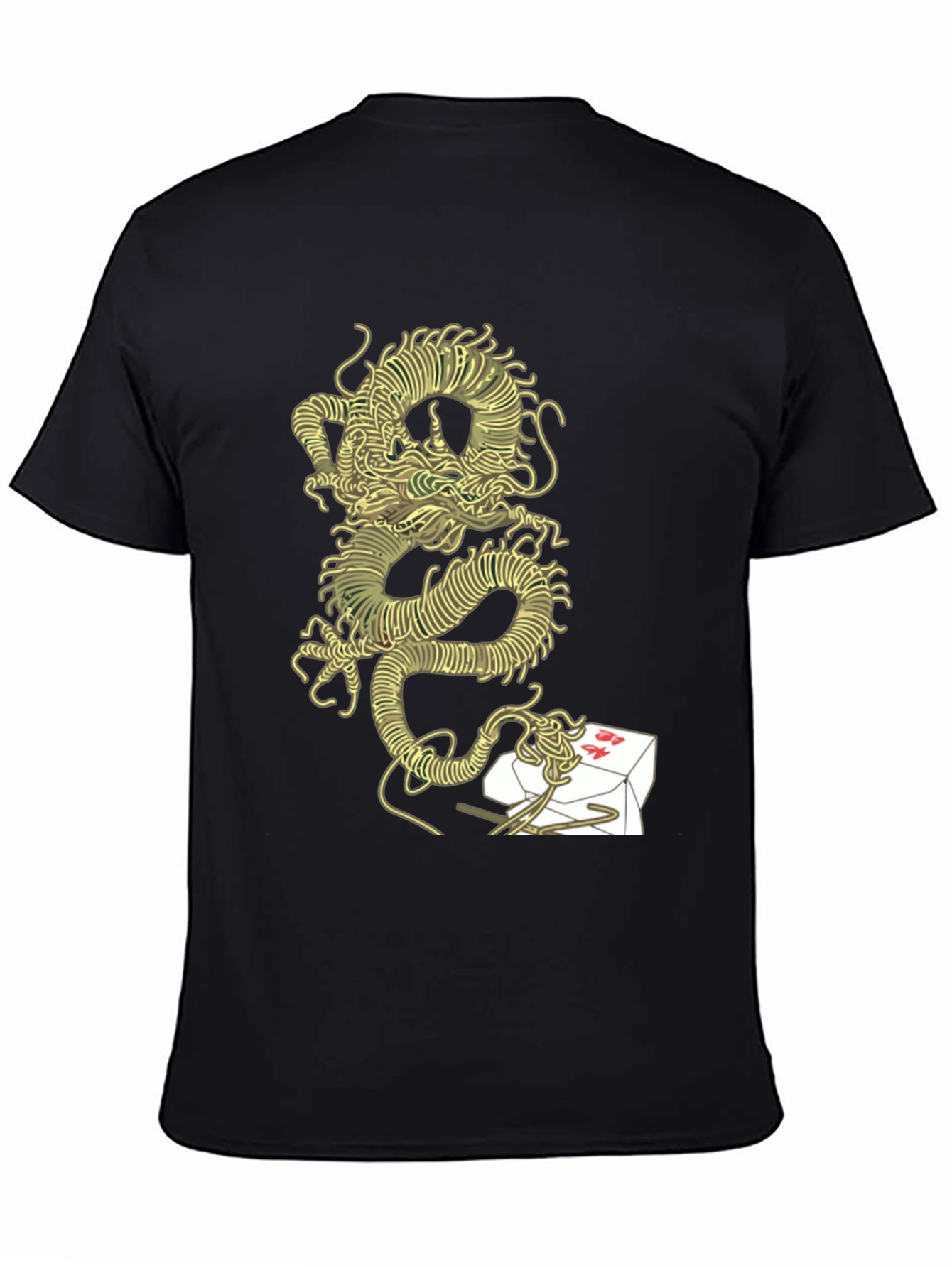Dragon Noodles Graphic T-Shirt - Unique Design