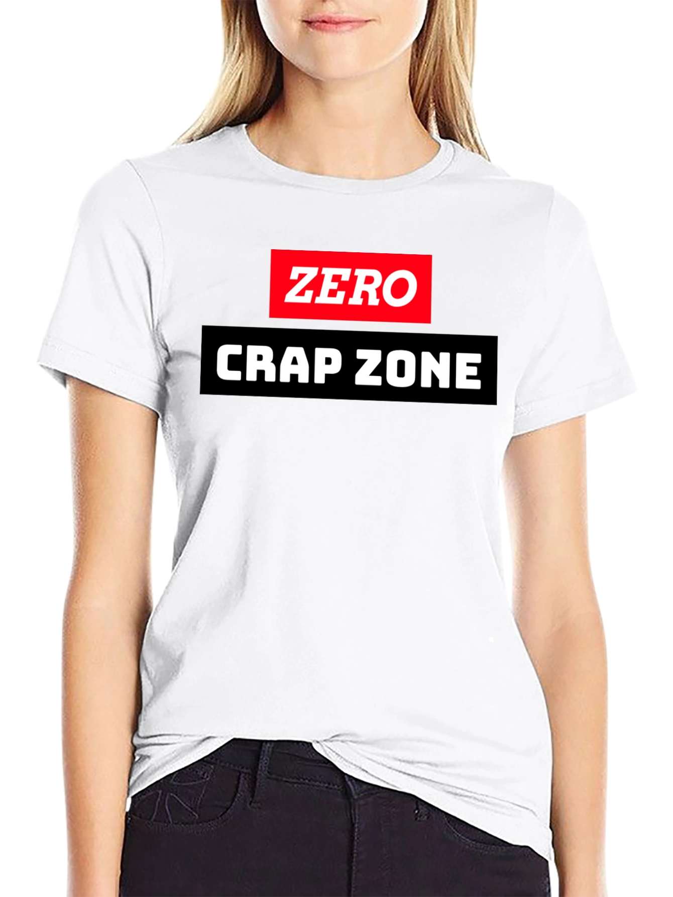 Zero Crap Zone Graphic T-Shirt