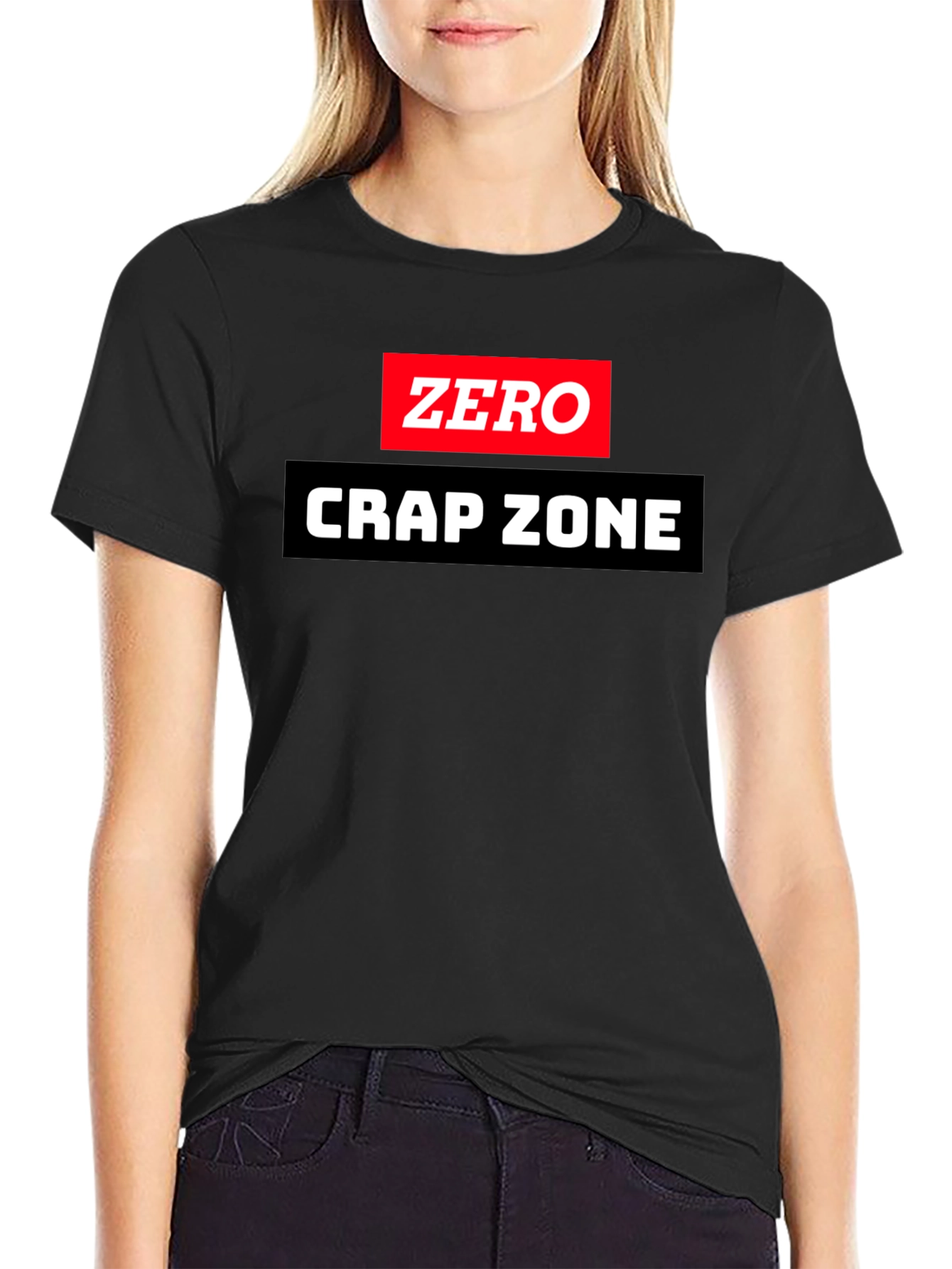 Zero Crap Zone Graphic T-Shirt