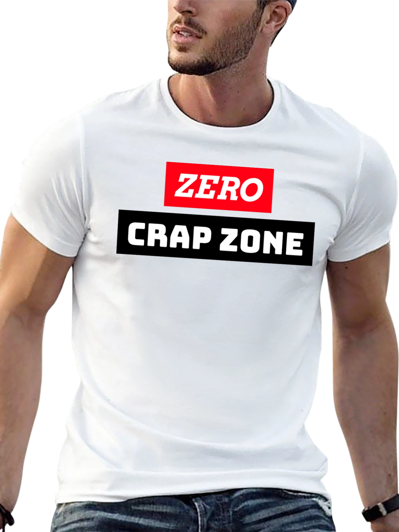 Zero Crap Zone Graphic T-Shirt