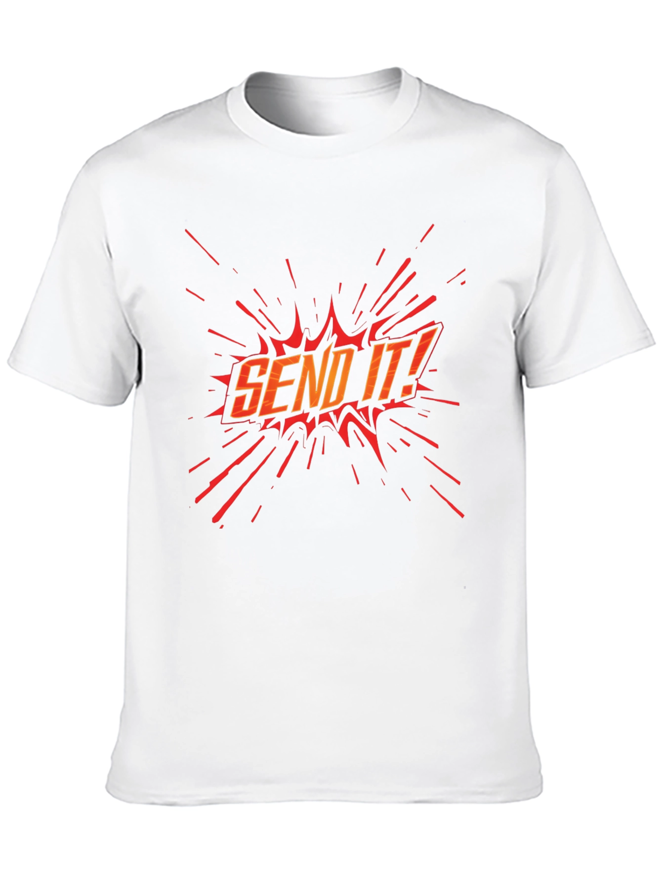 Send It! Graphic Black T-Shirt
