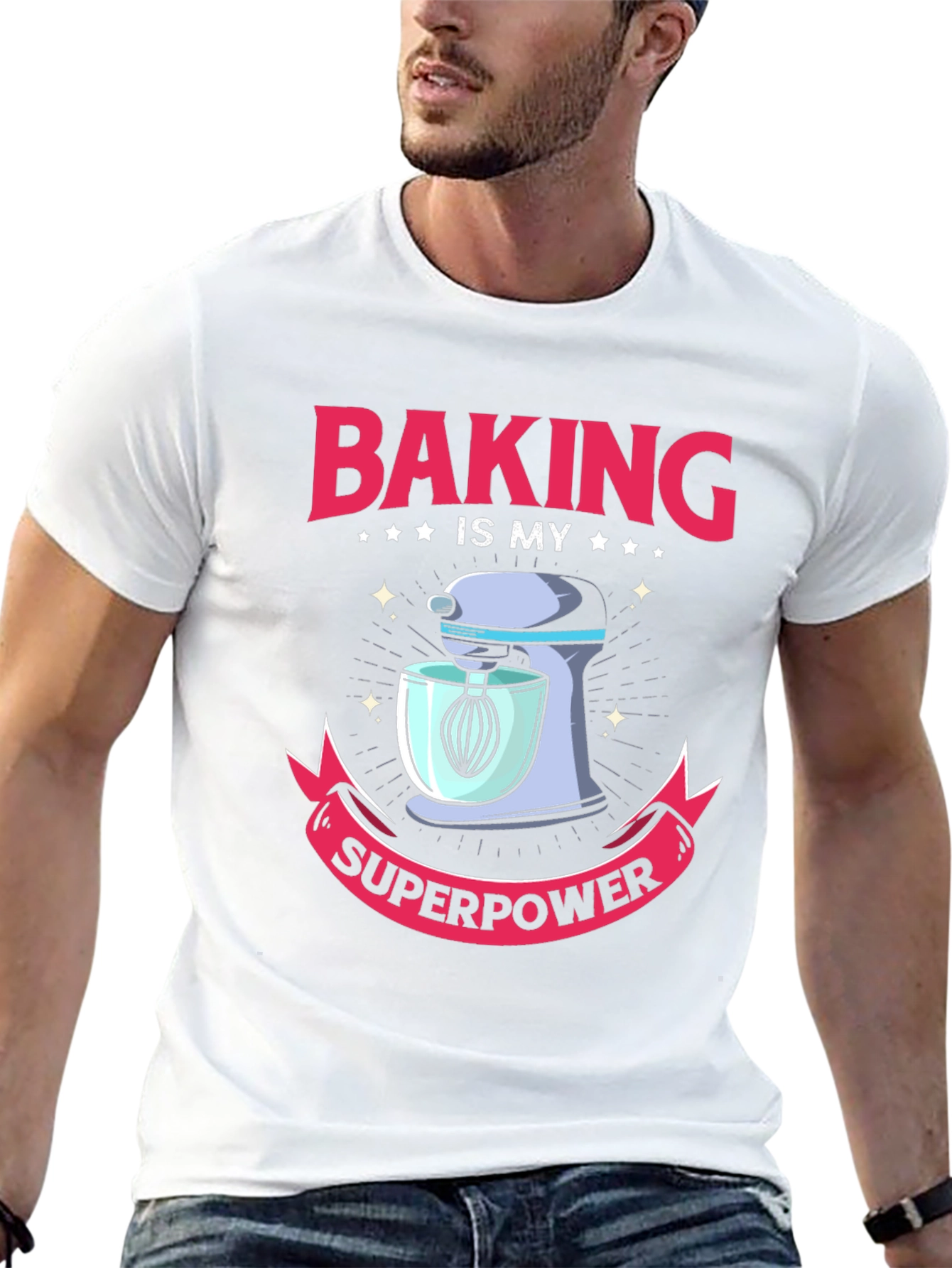 Baking is My Superpower Graphic T-Shirt