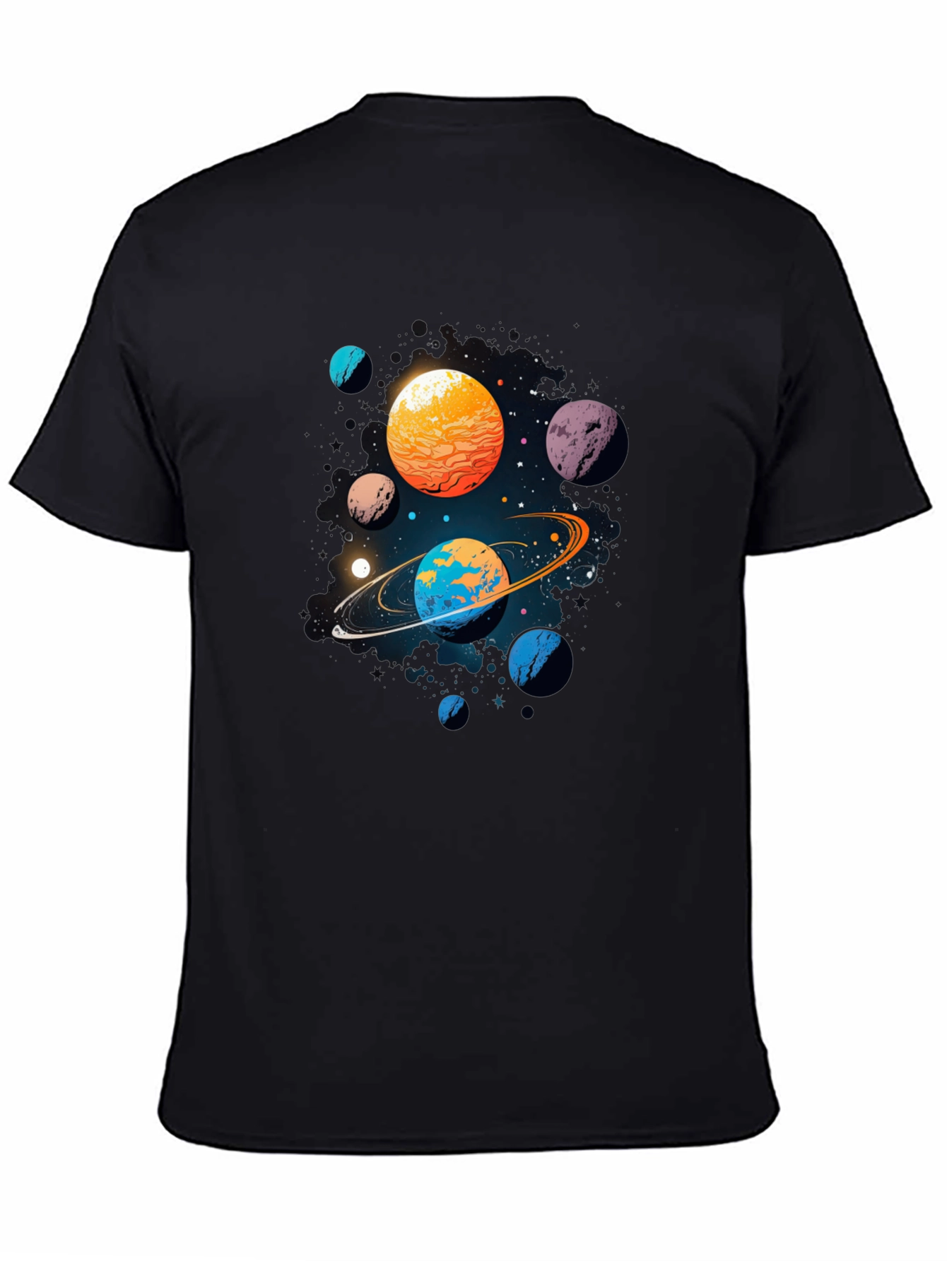 Galaxy Planets Graphic Tee