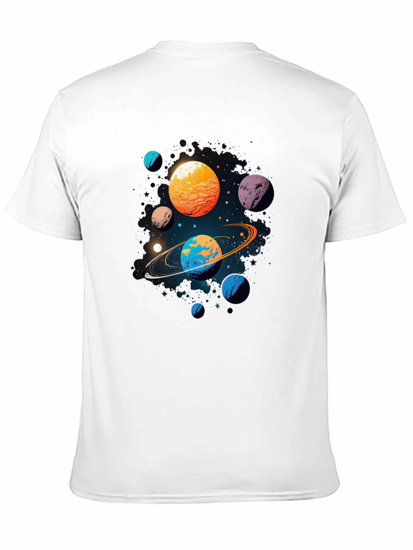 Galaxy Planets Graphic Tee