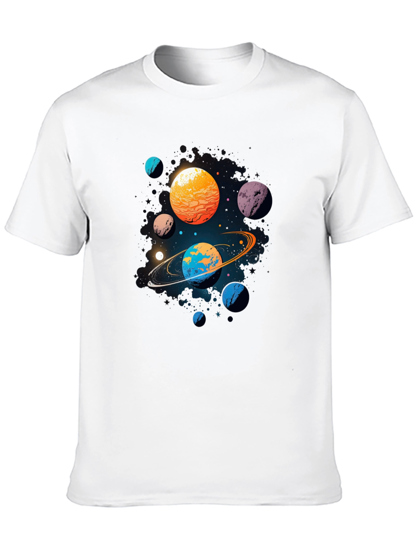 Galaxy Planets Graphic Tee