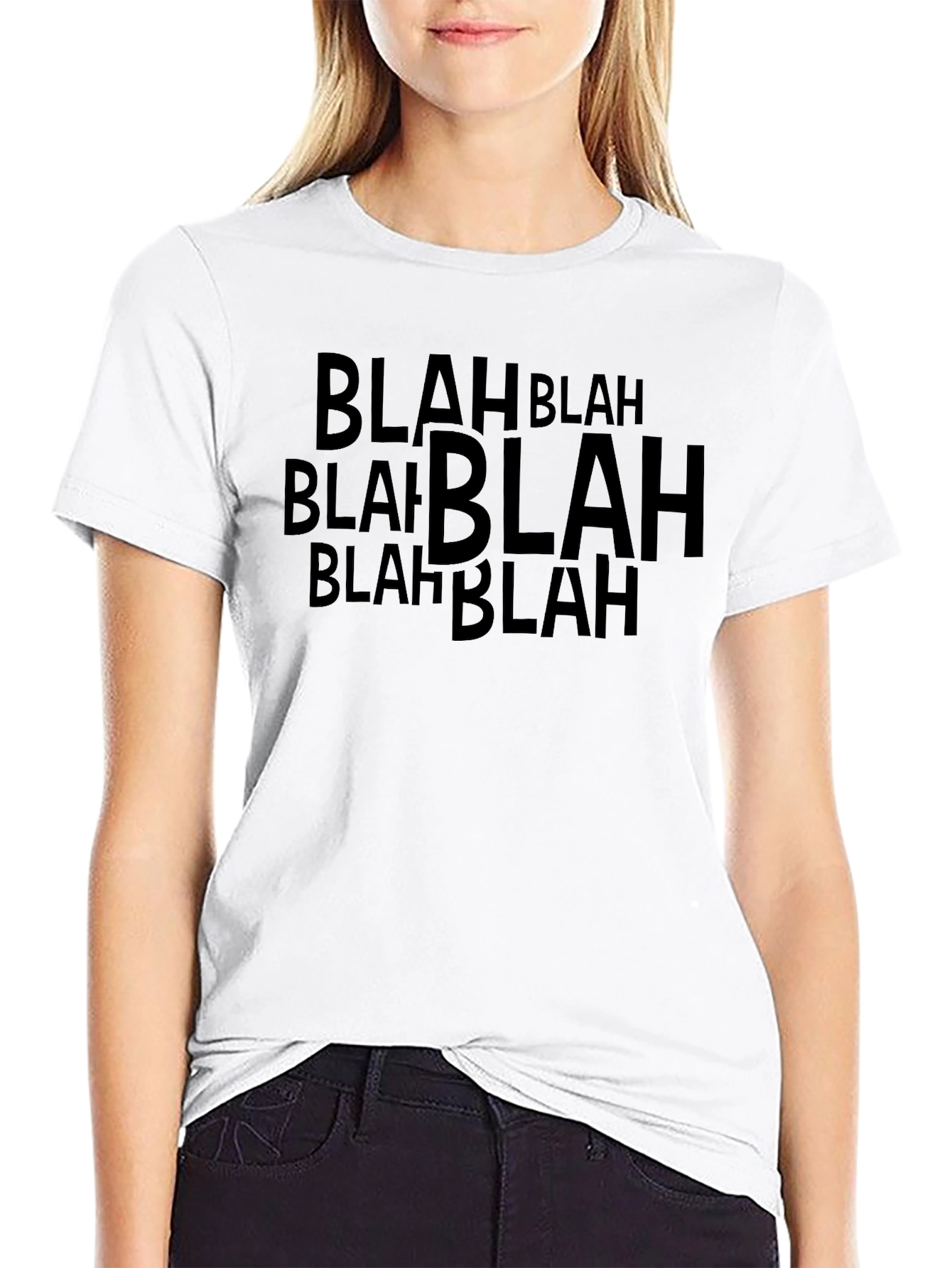 Blah Blah T-Shirt - Funny Sarcastic Tee