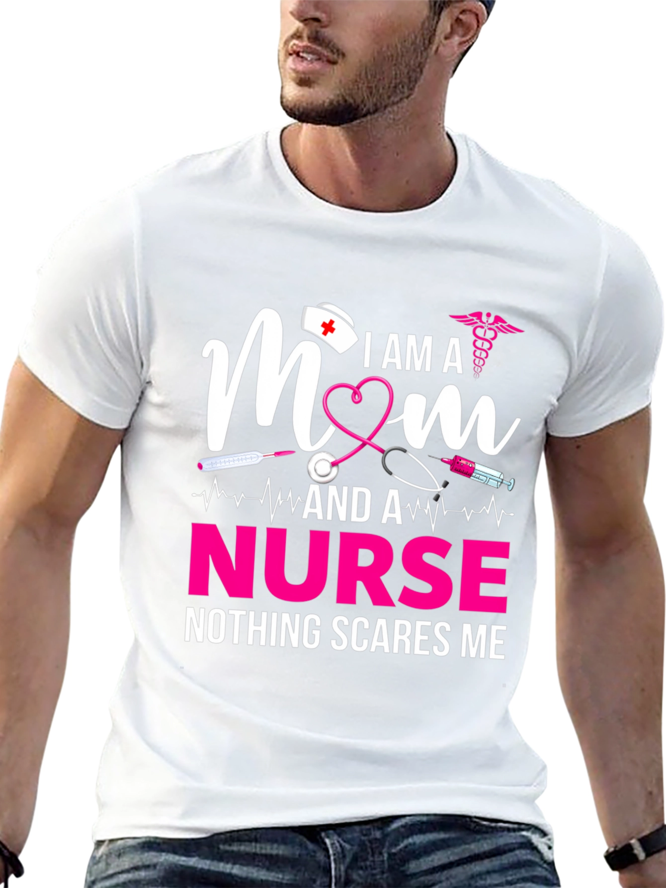 I am a Mom and a Nurse T-Shirt