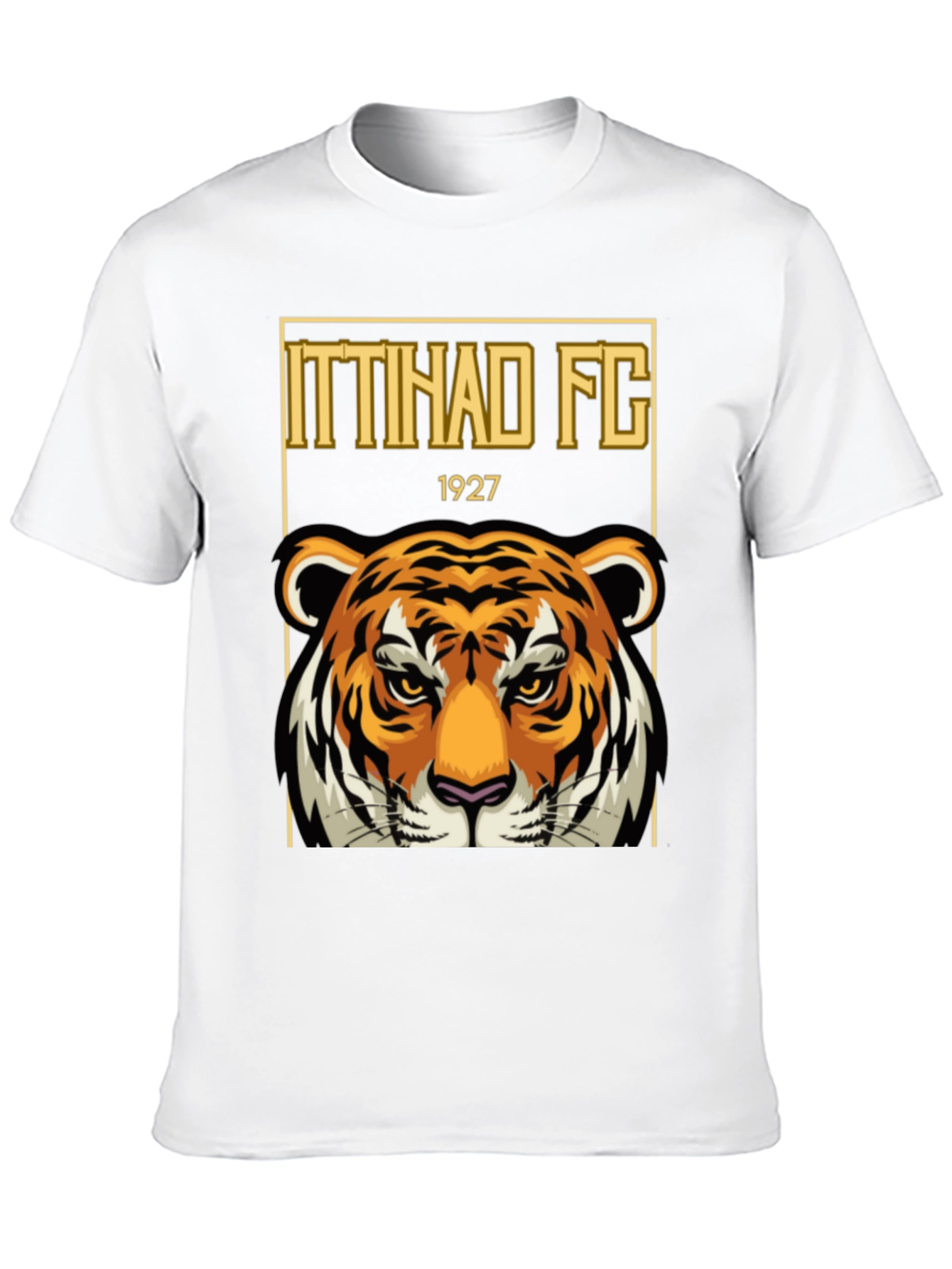 Ittihad FC Tiger Graphic T-Shirt - Black